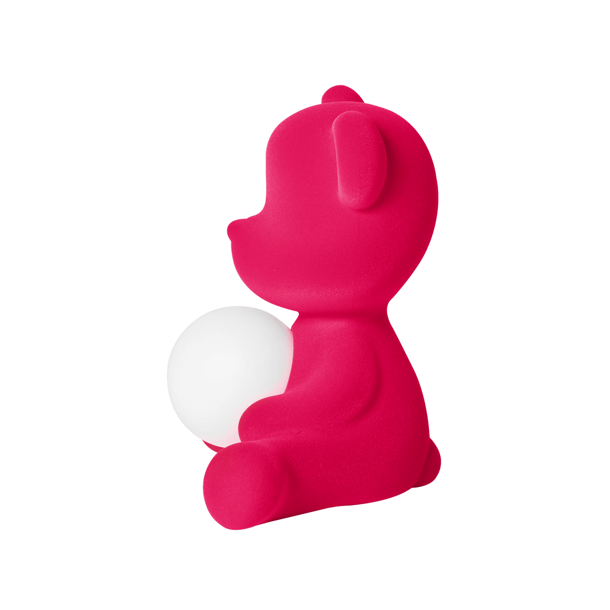 Lampa TEDDY GIRL VELVET fuksja Qeeboo    Eye on Design