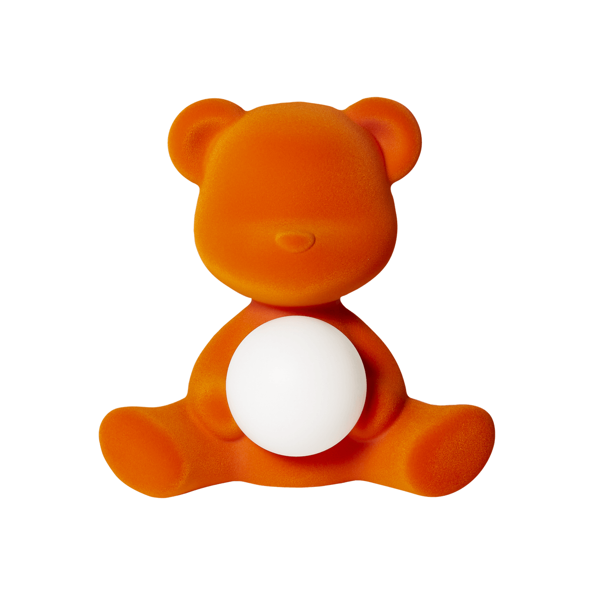 Lampa TEDDY GIRL VELVET pomarańczowa Qeeboo    Eye on Design