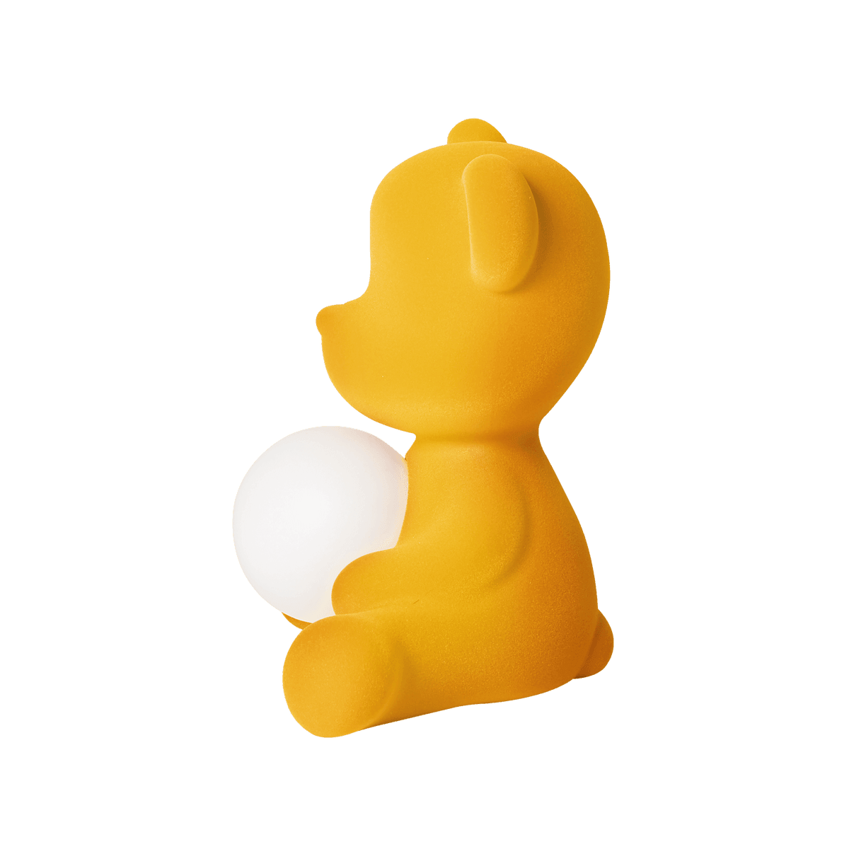 Lampa TEDDY GIRL VELVET żółta Qeeboo    Eye on Design