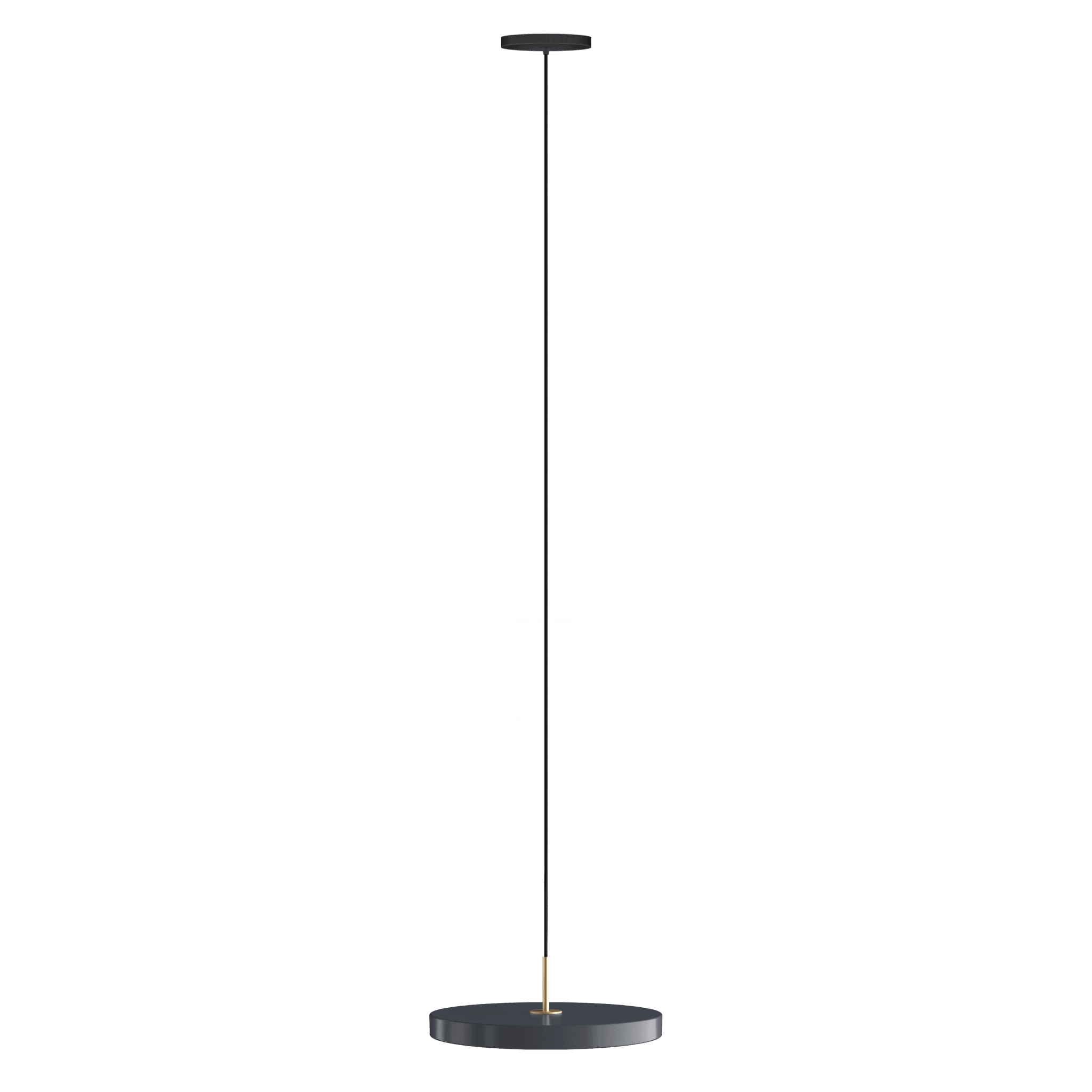 Lampa wisząca ASTERIA antracytowy z oświetleniem LED