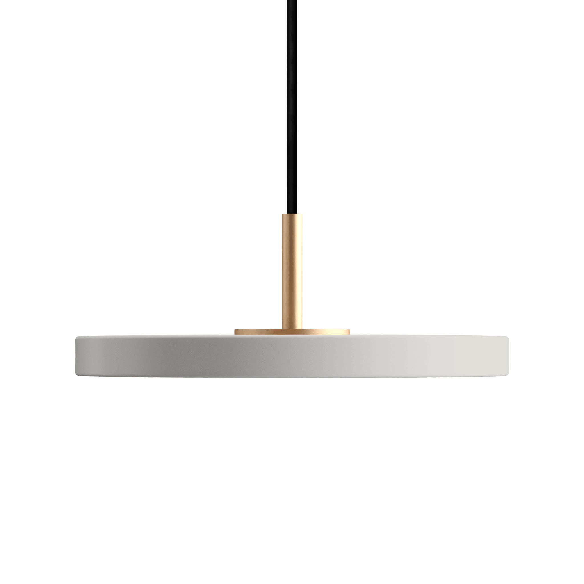 Lampa wisząca ASTERIA MICRO jasnoszary – styl minimalistyczny