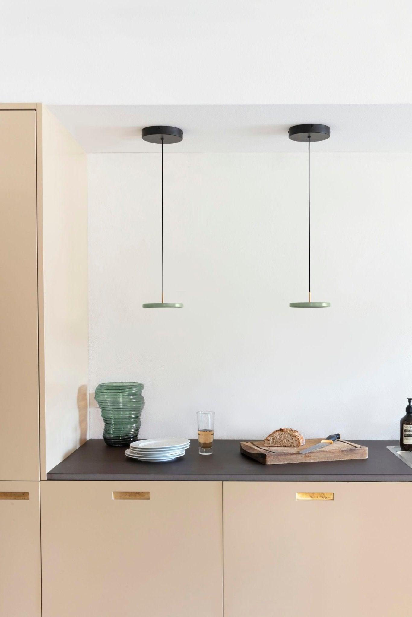 Lampa wisząca ASTERIA MICRO pistacjowy – Umage
