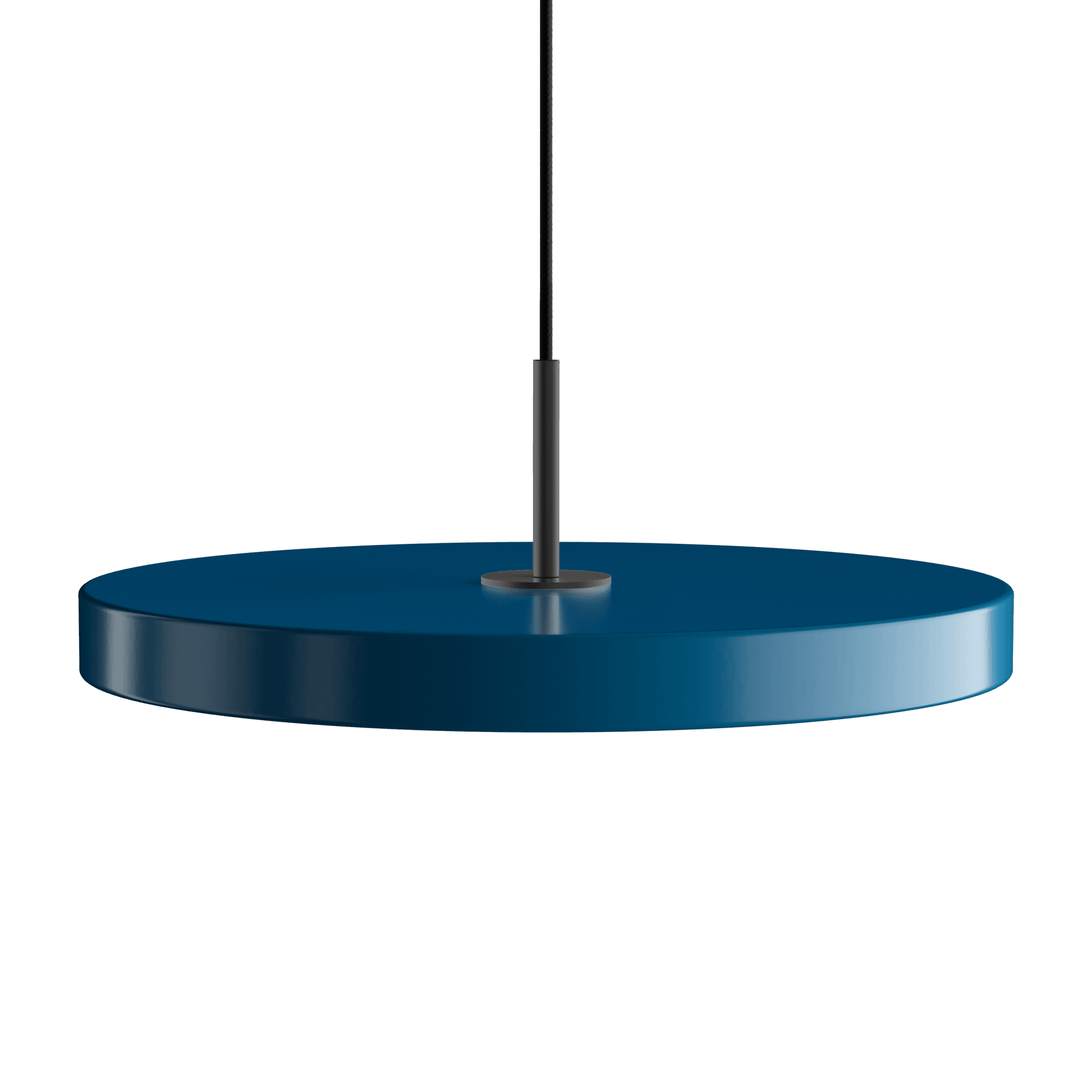 Lampa wisząca ASTERIA niebieski – mosiądz, Umage