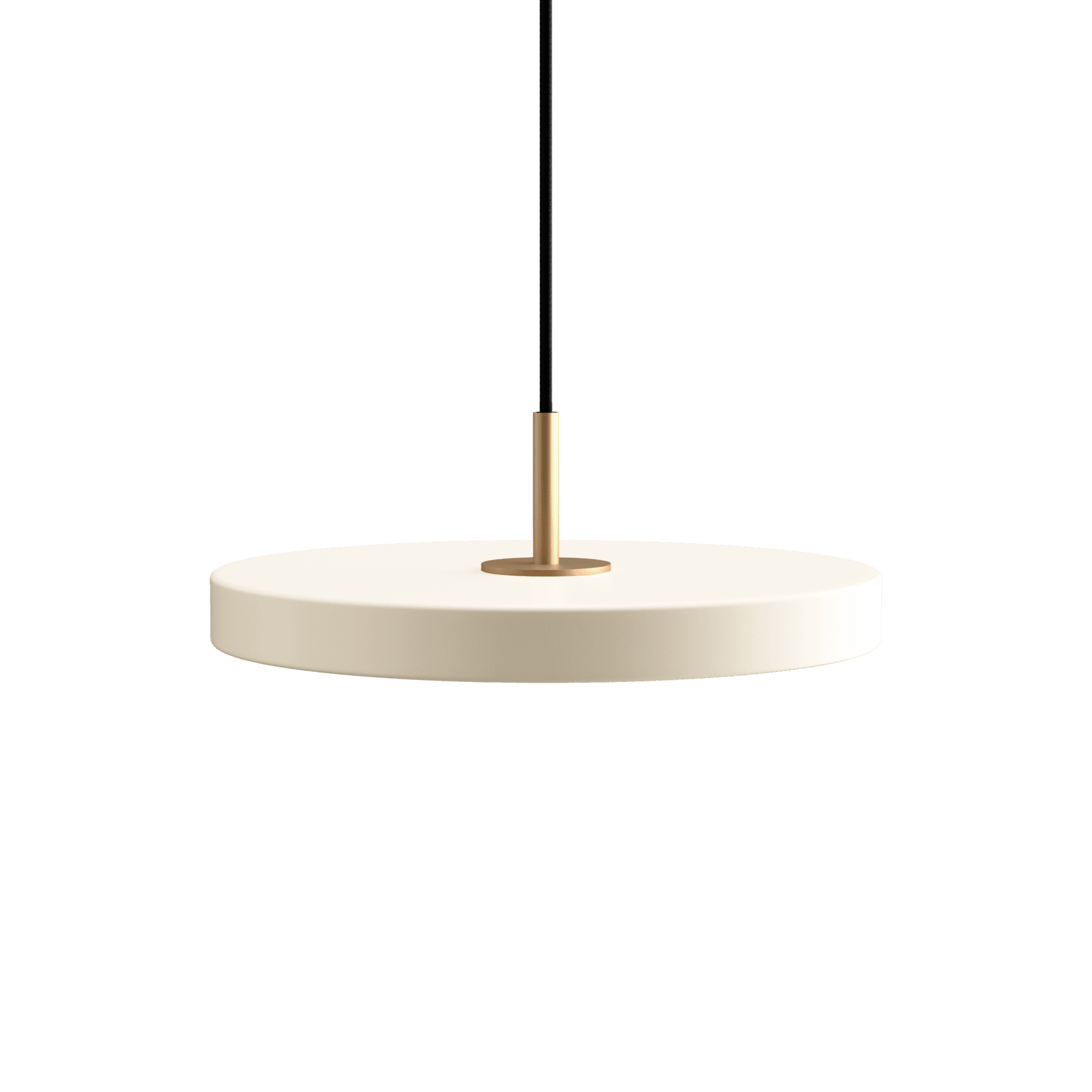 Lampa wisząca ASTERIA perłowy – mosiądz, Umage