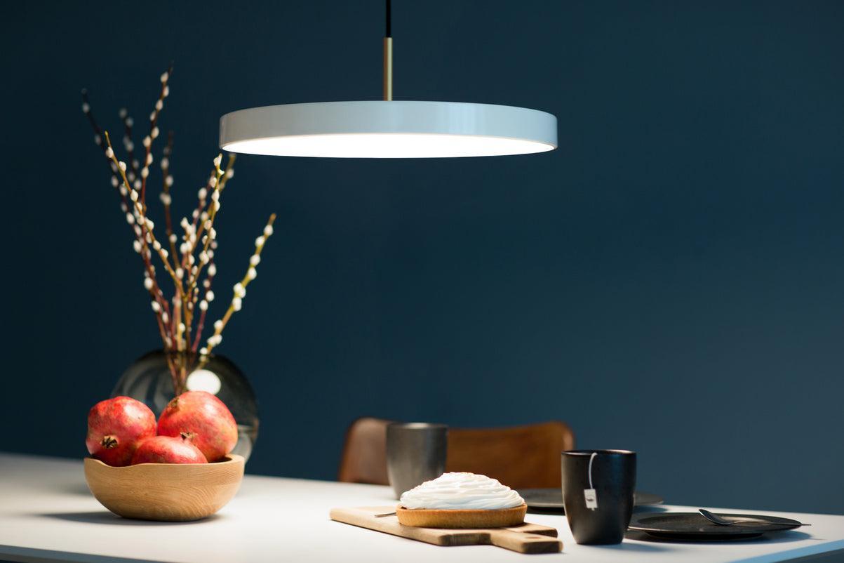 Lampa wisząca ASTERIA perłowy – mosiądz