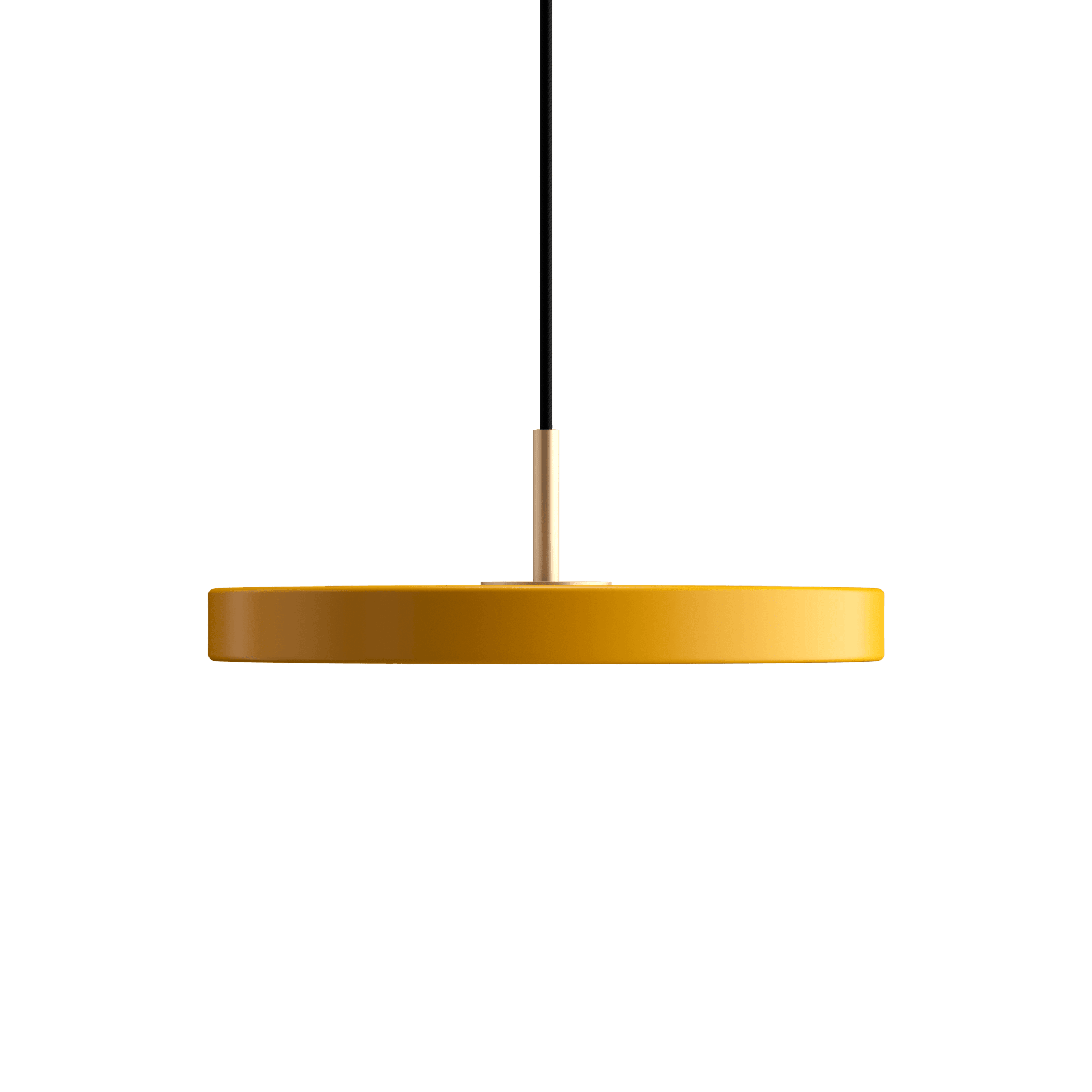 Lampa wisząca ASTERIA szafranowy – styl minimalistyczny