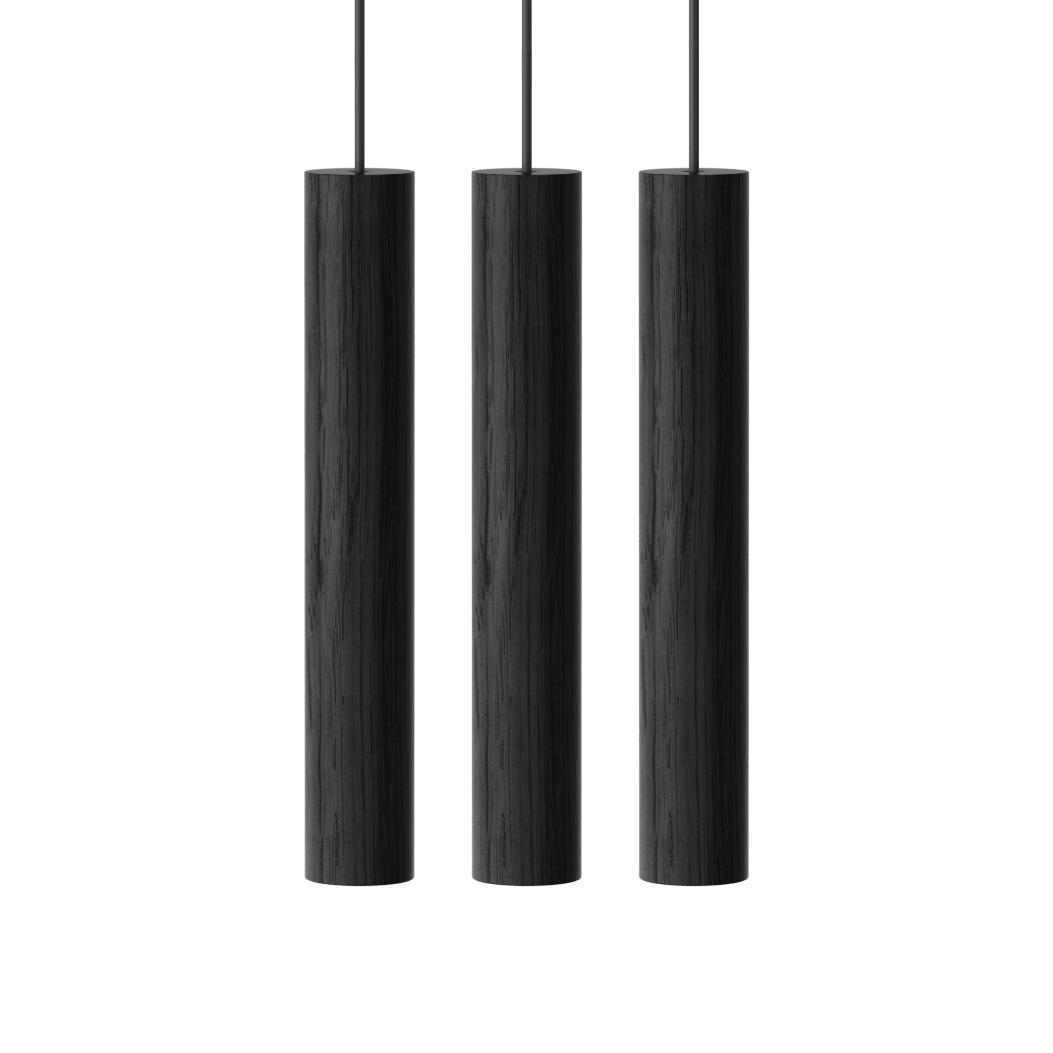 Lampa wisząca CHIMES CLUSTER 3 czarny dąb UMAGE    Eye on Design