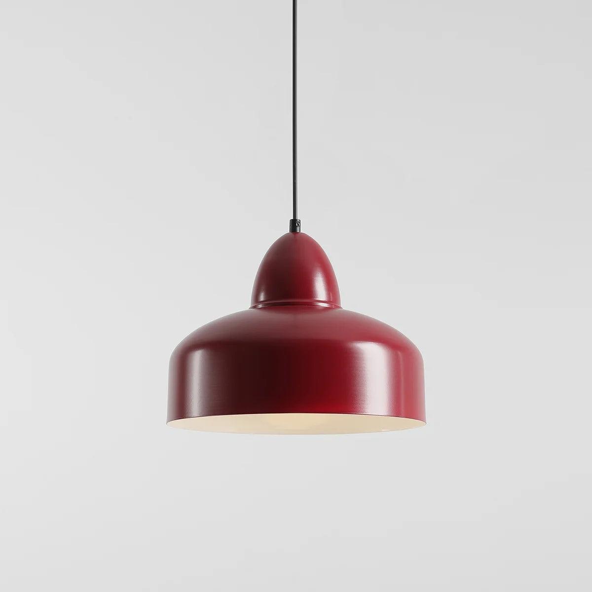Lampa wisząca COMO bordowy – styl industrialny