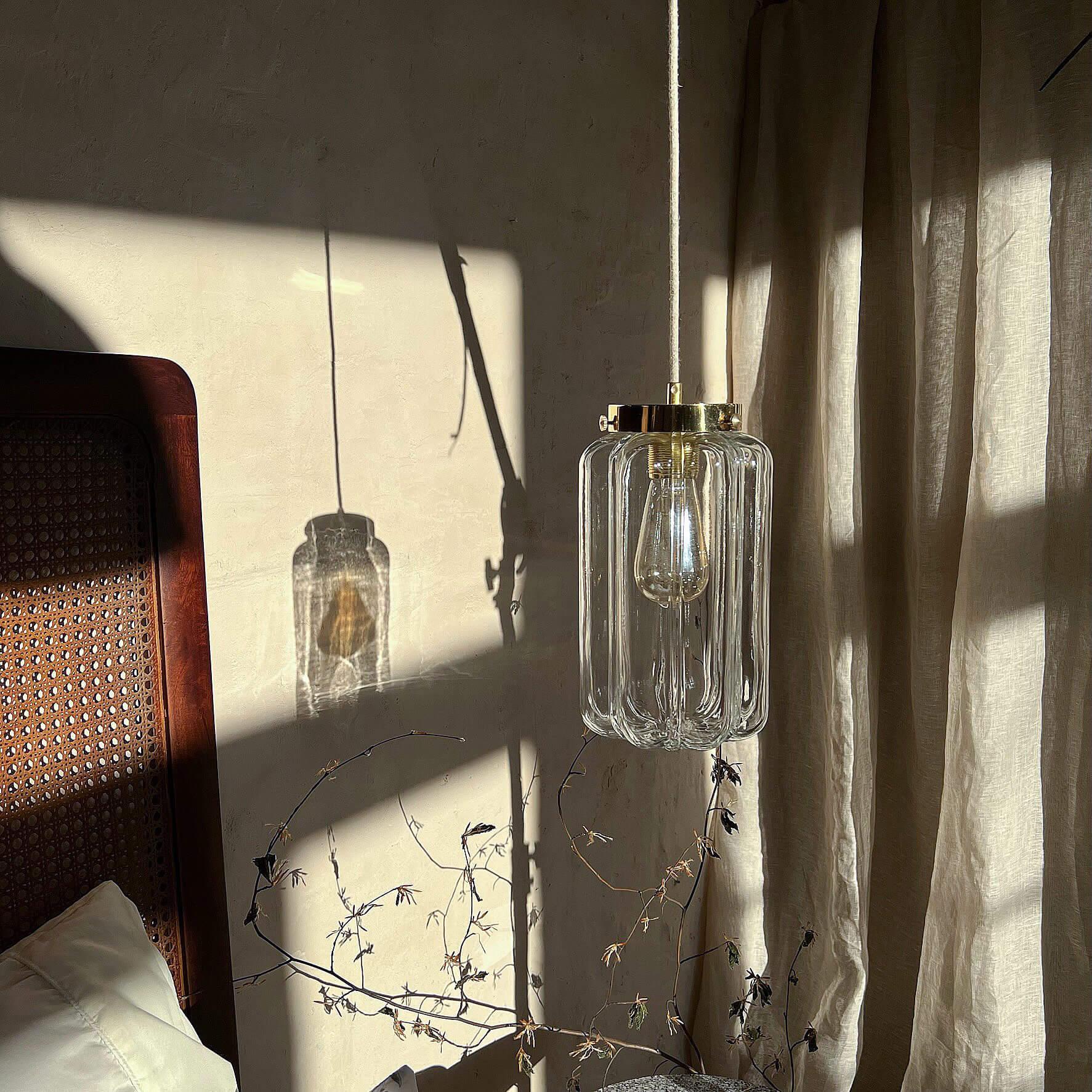 Lampa wisząca DECO nikiel – styl art déco