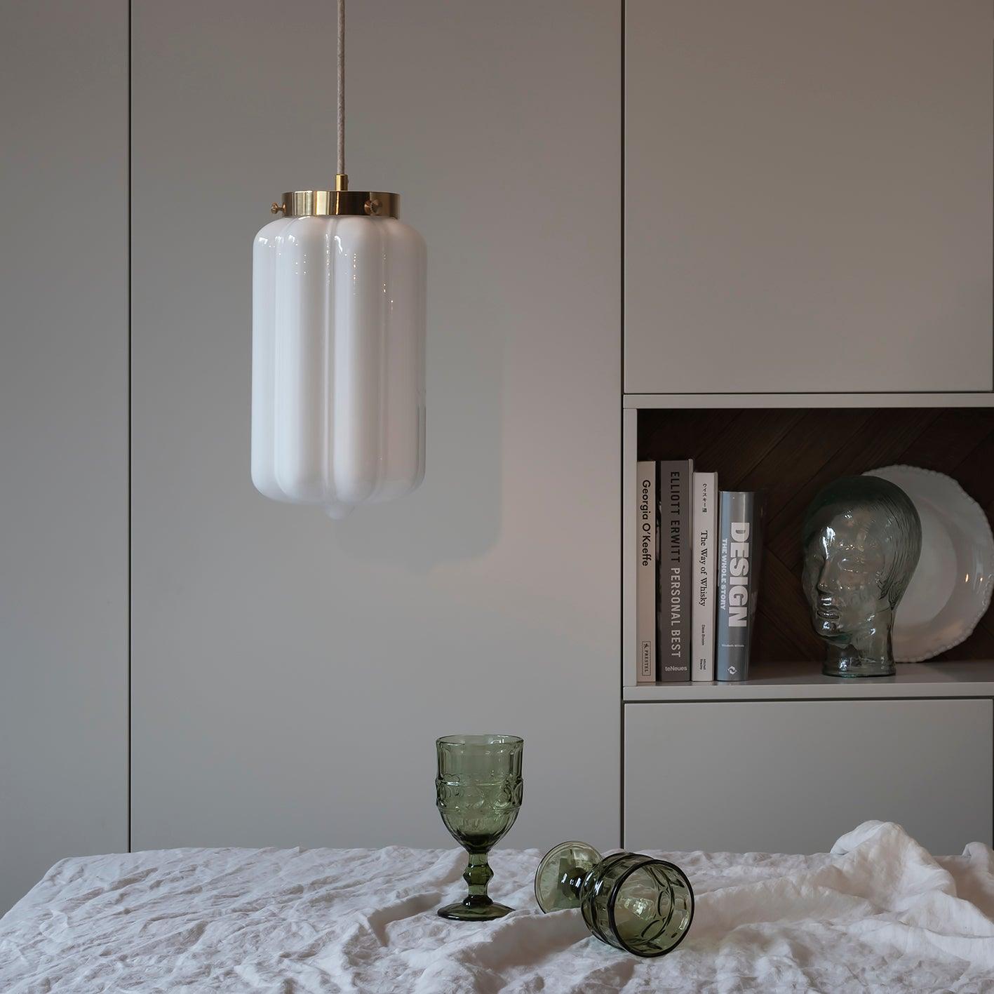 Lampa wisząca DECO nikiel, marka Embassy Interiors