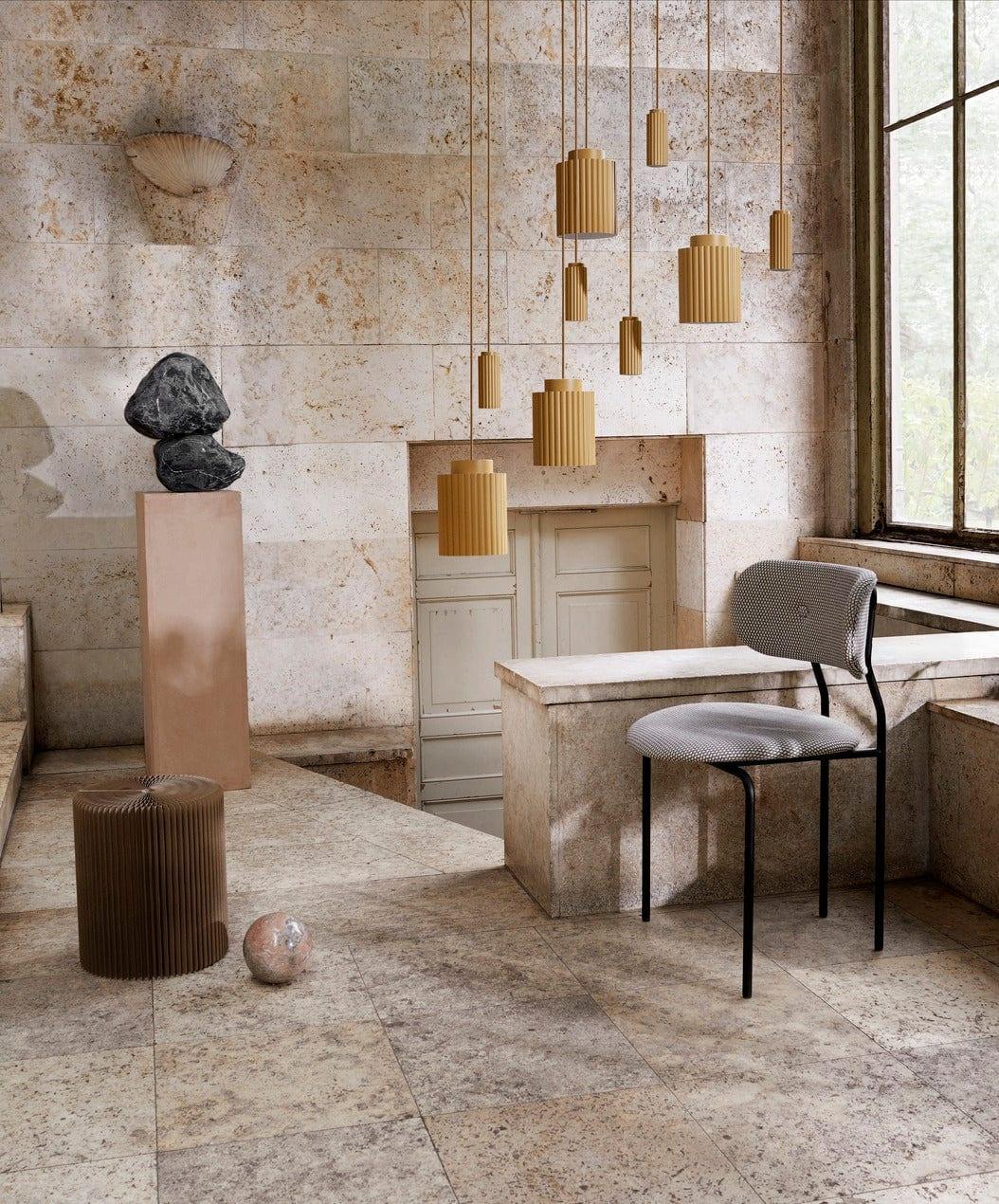 Lampa wisząca DONNA SLIM żółty Pholc    Eye on Design