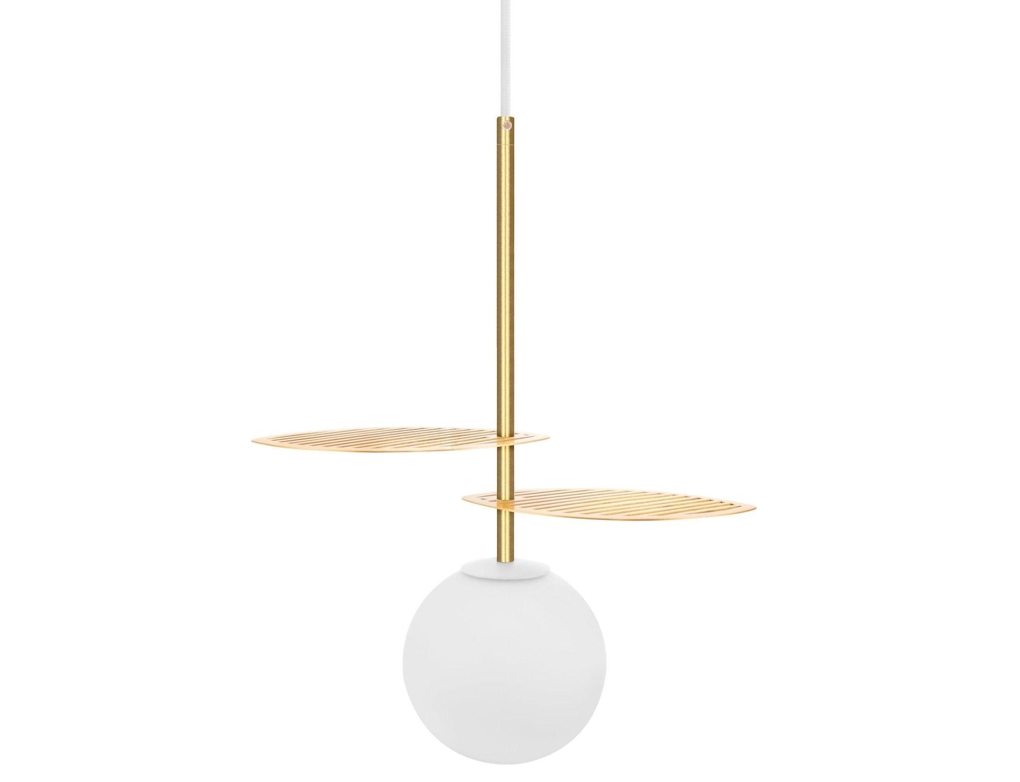 Lampa wisząca FYLLO złoty – styl skandynawski