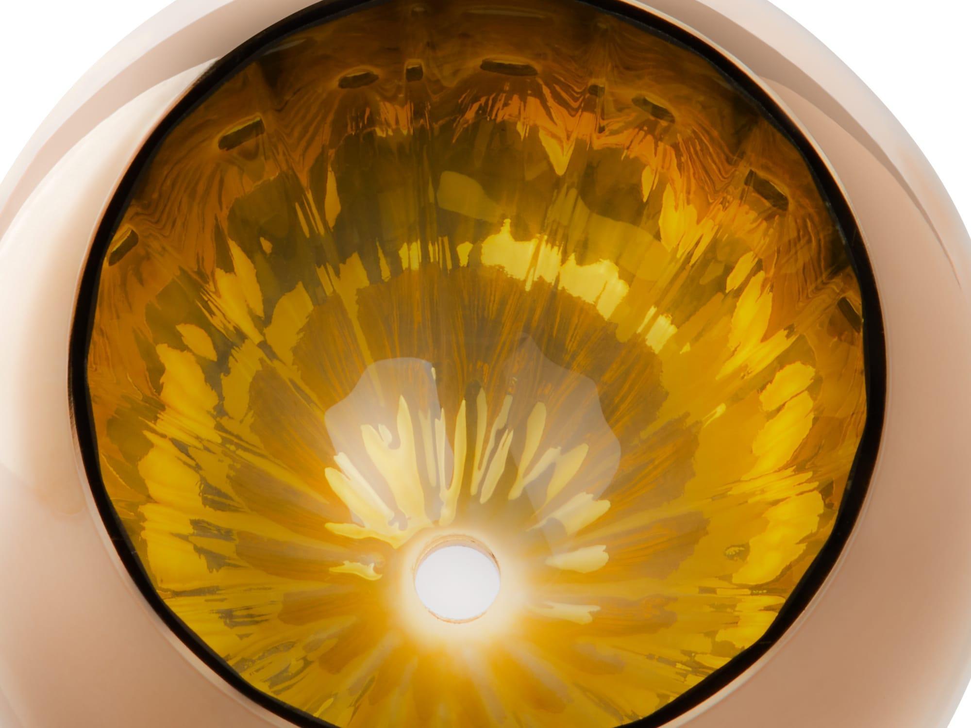 Lampa wisząca KUBRIC satynowy złoty Contardi    Eye on Design