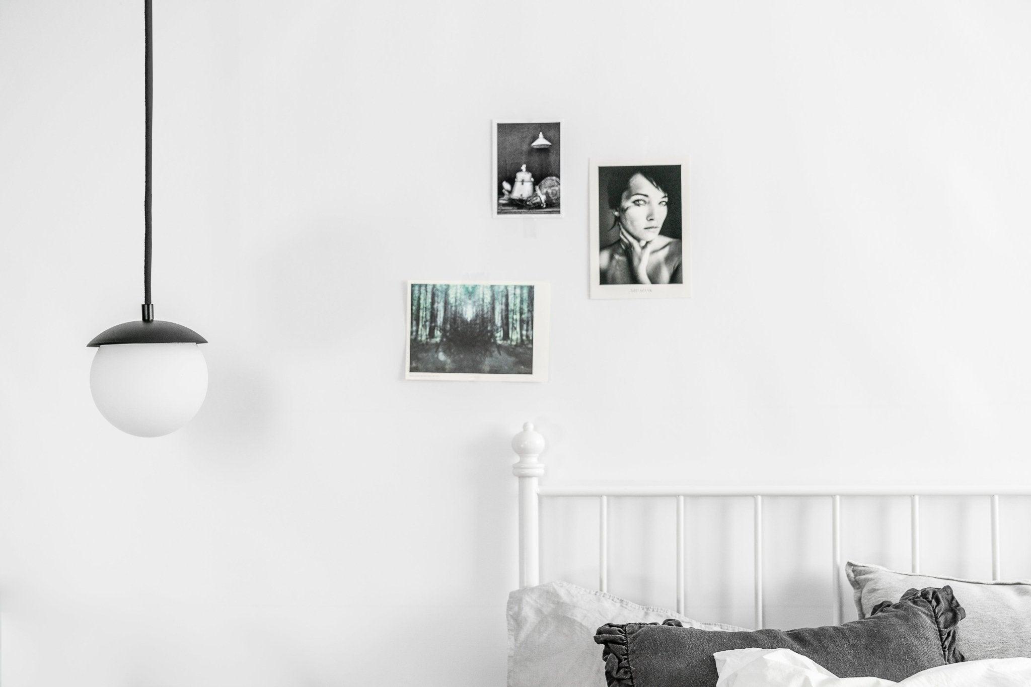 Lampa wisząca KUUL czarny – styl minimalistyczny