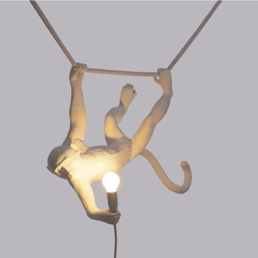 Lampa wisząca MONKEY SWING biały Seletti    Eye on Design