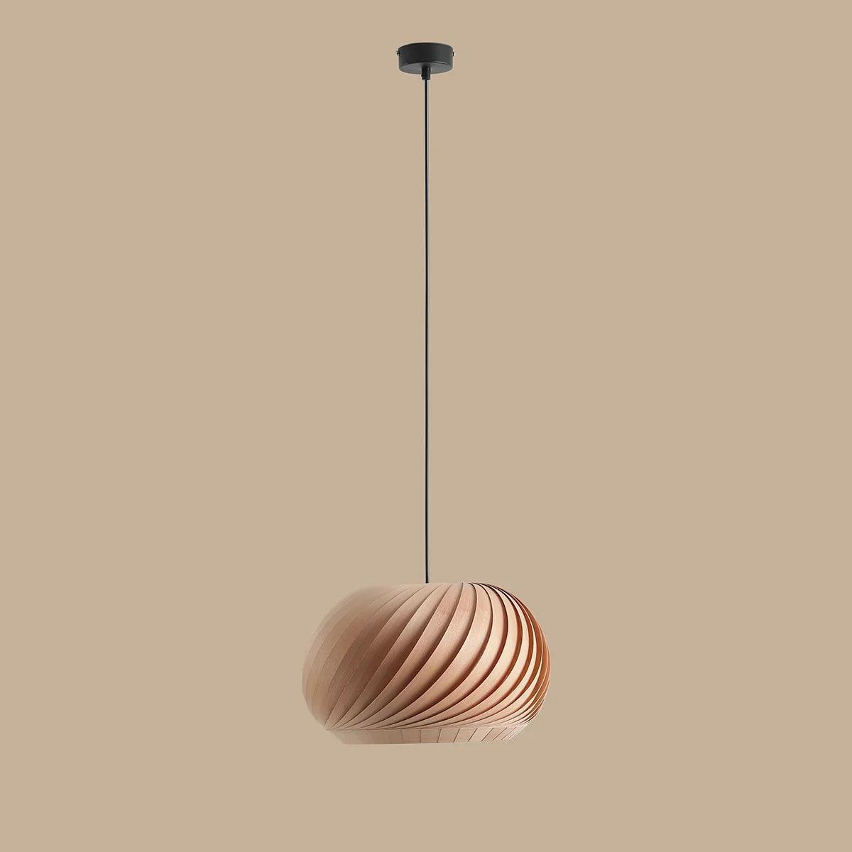 Lampa wisząca NATURE brązowy – styl skandynawski