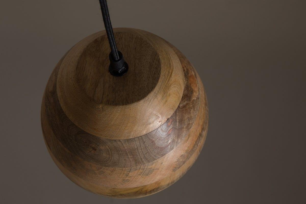 Lampa wisząca WOODY drewno mango – Dutchbone