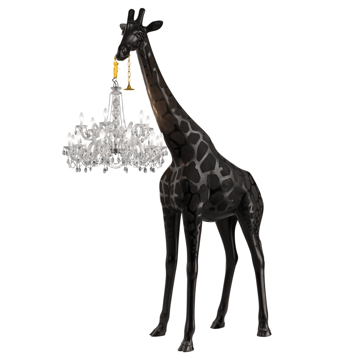 Lampa zewnętrzna GIRAFFE IN LOVE XL czarny Qeeboo    Eye on Design