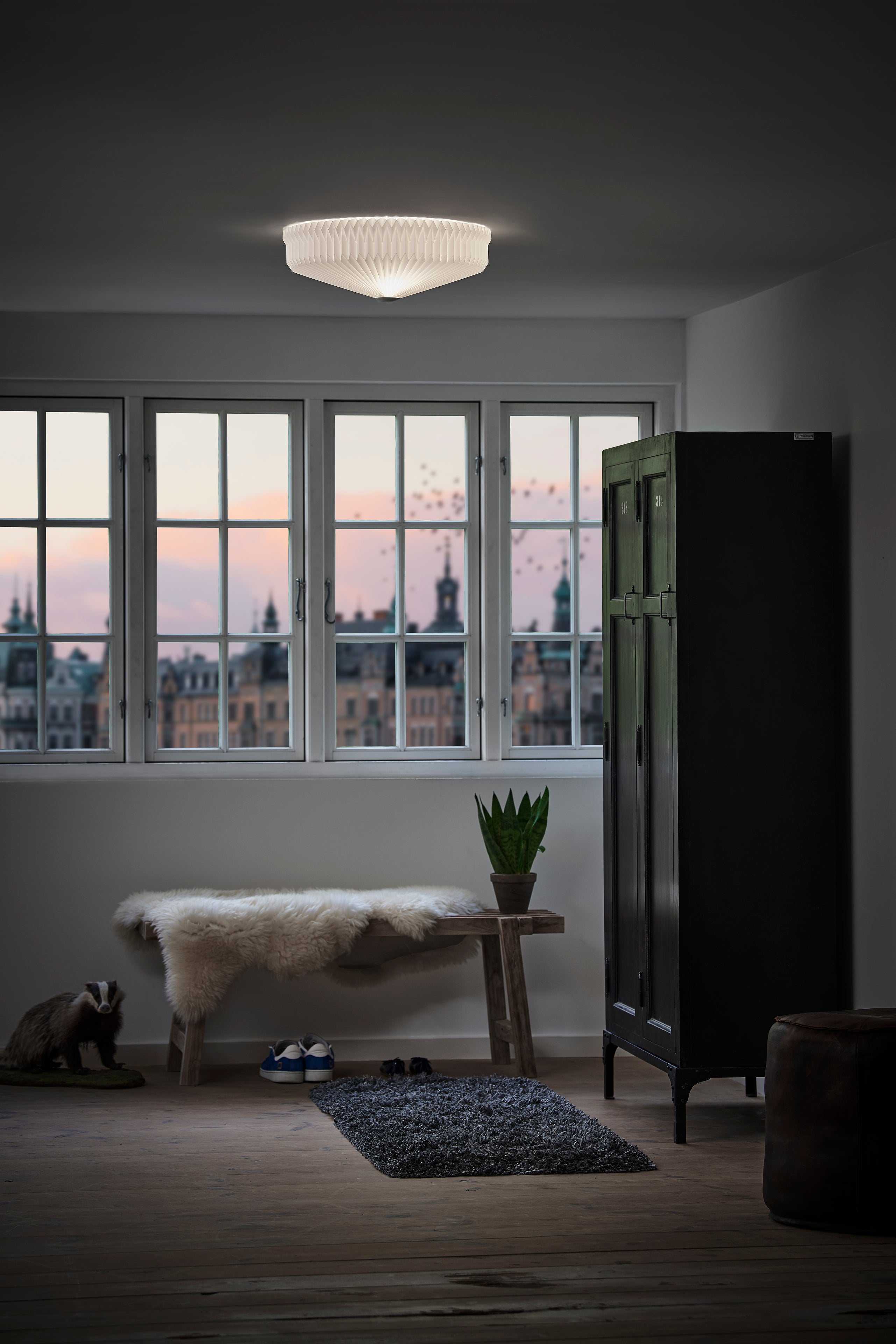 Wandleuchte MODELL 30 weiß