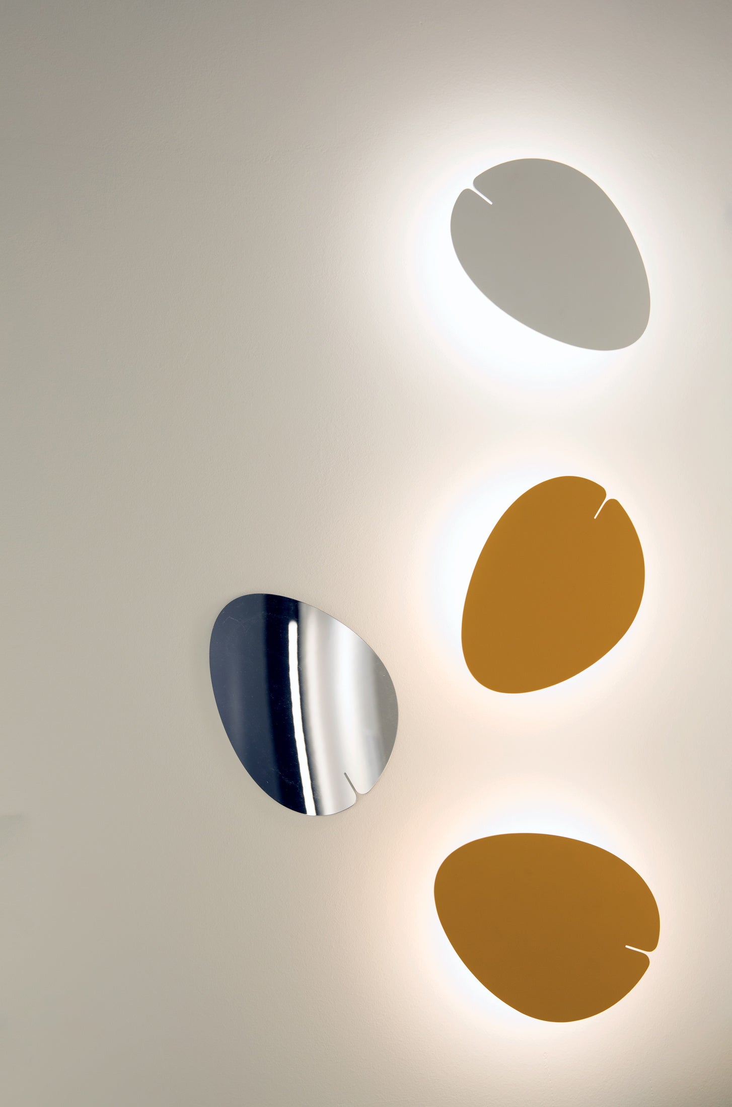 Wandlampe LUCCIOLA gelb