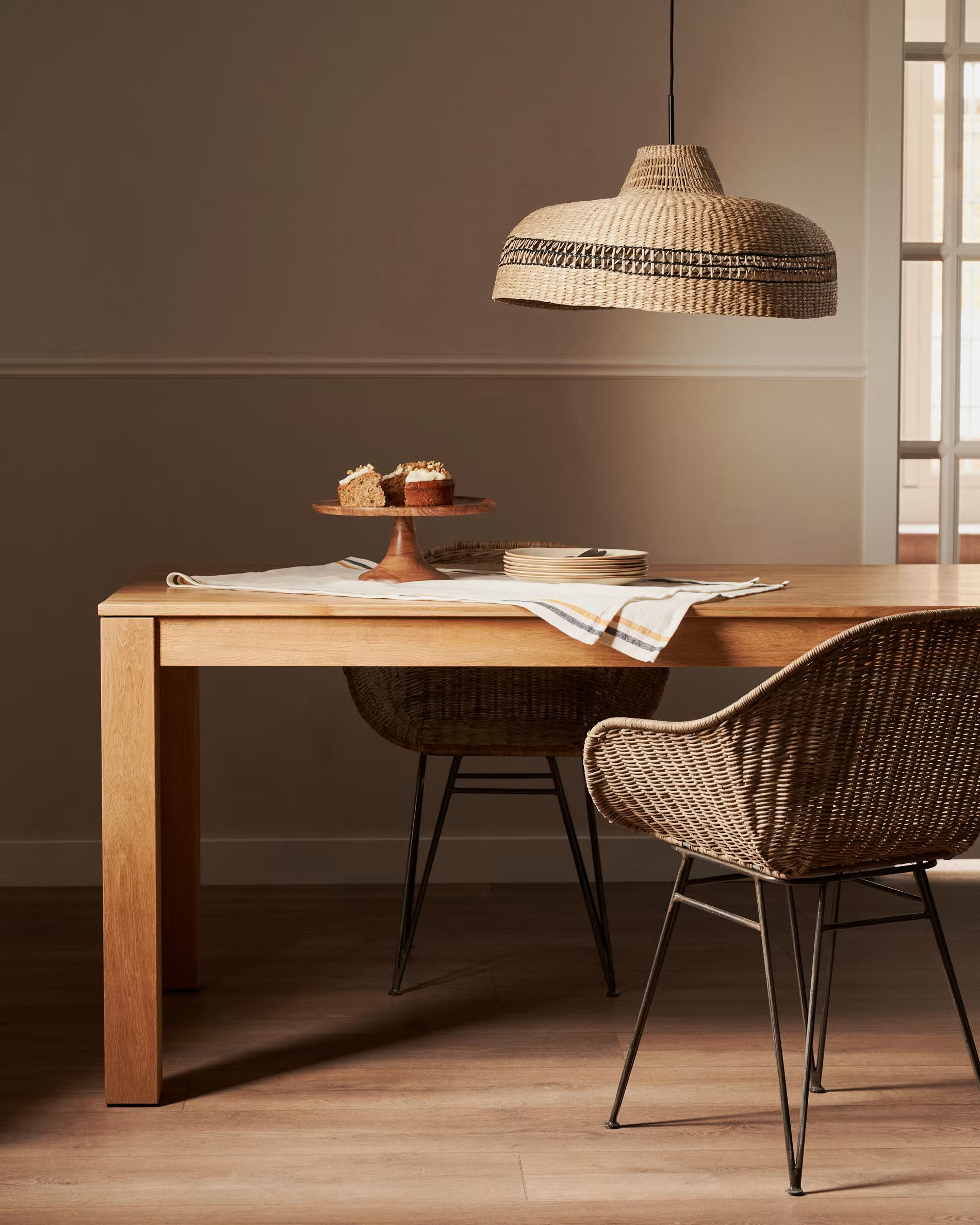 Lampa wisząca RUPIA trawa morska La Forma    Eye on Design