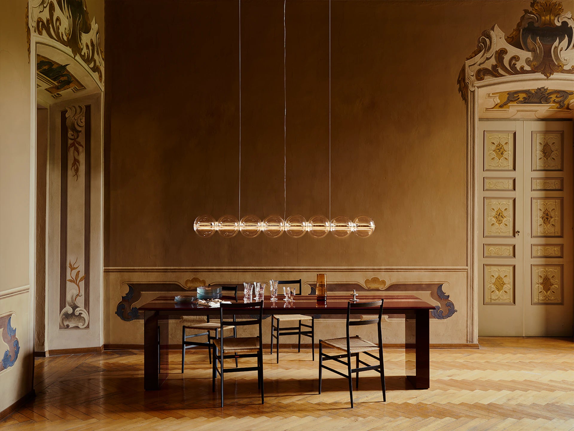 Pendelleuchte LUCE SFERICA Glas