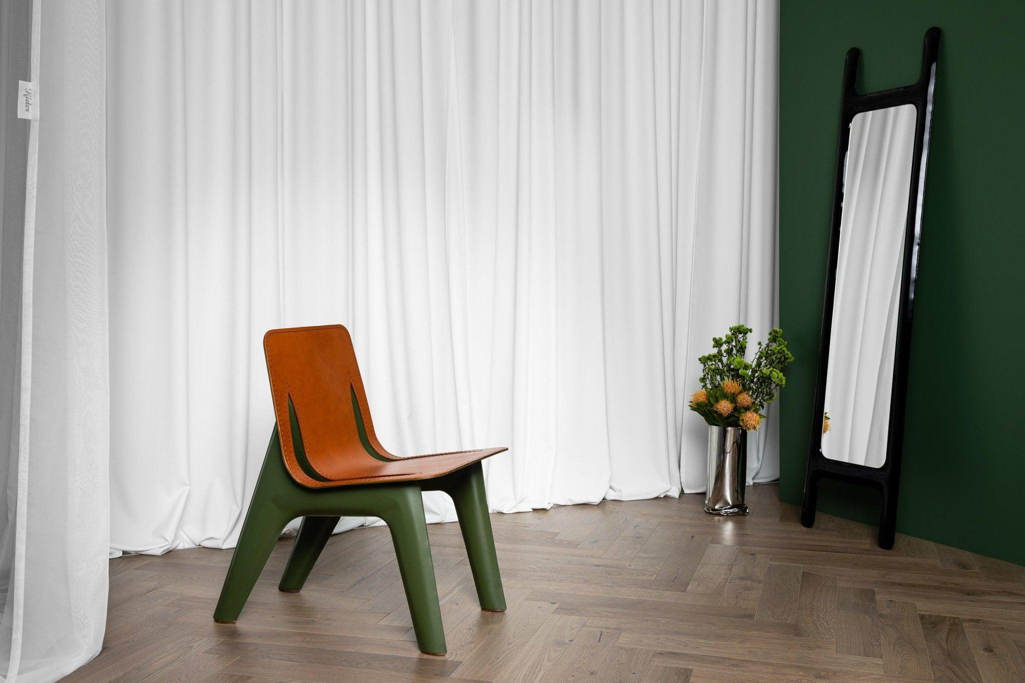Lustro DRAB czarny błyszczący Zieta Studio    Eye on Design
