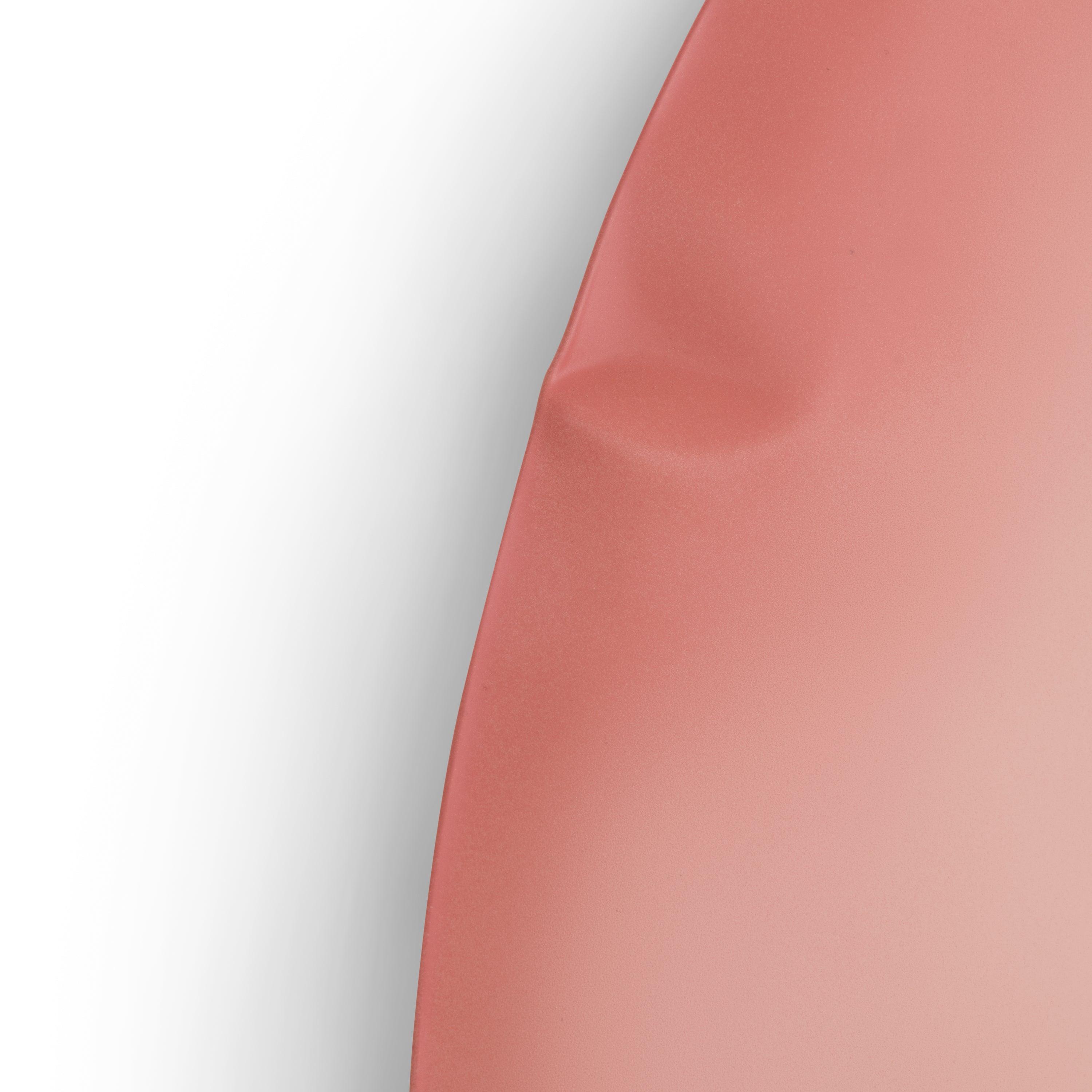 Lustro TAFLA O cotton candy różowy mat Zieta Studio    Eye on Design