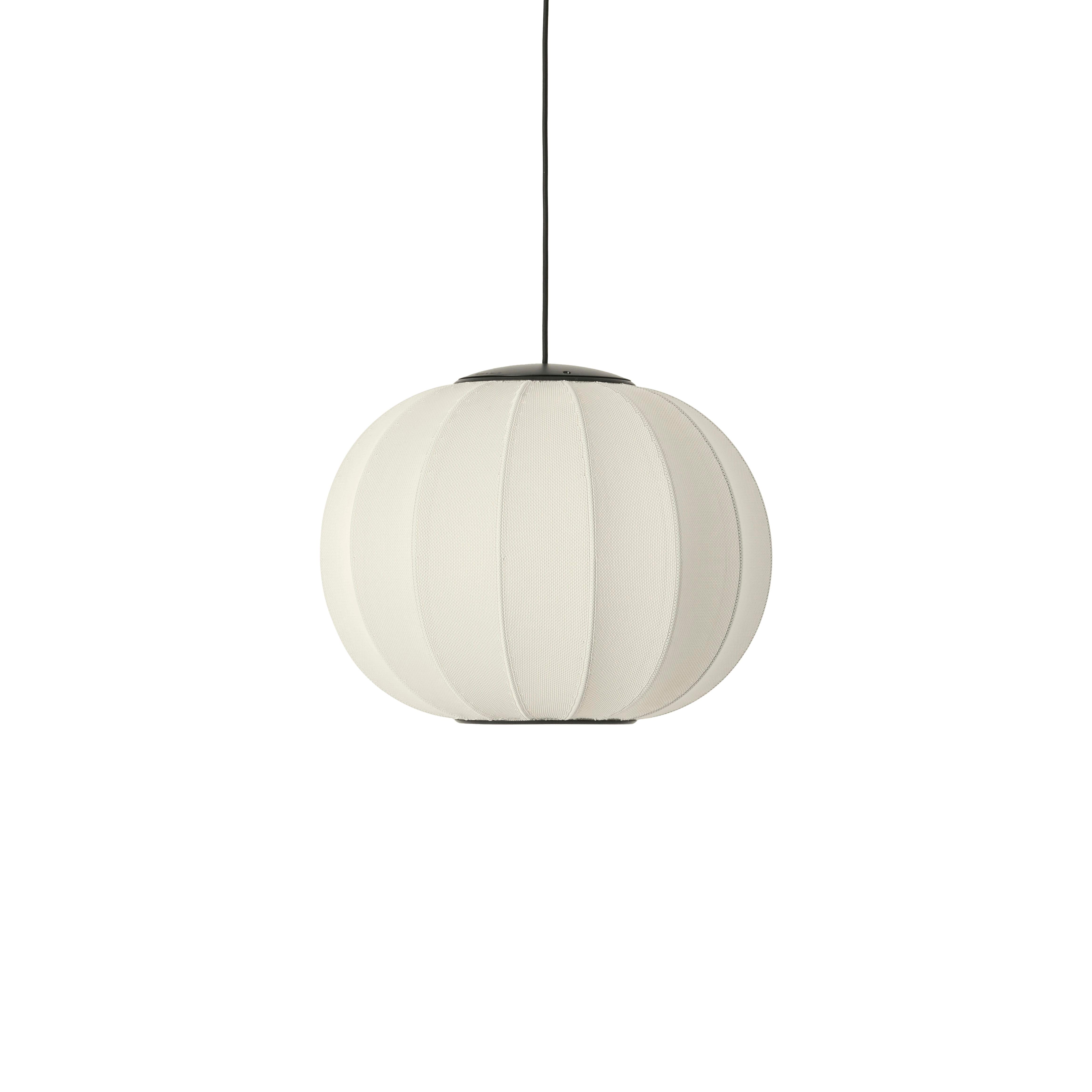 Hanglamp KNIT-WIT ROND parelmoer