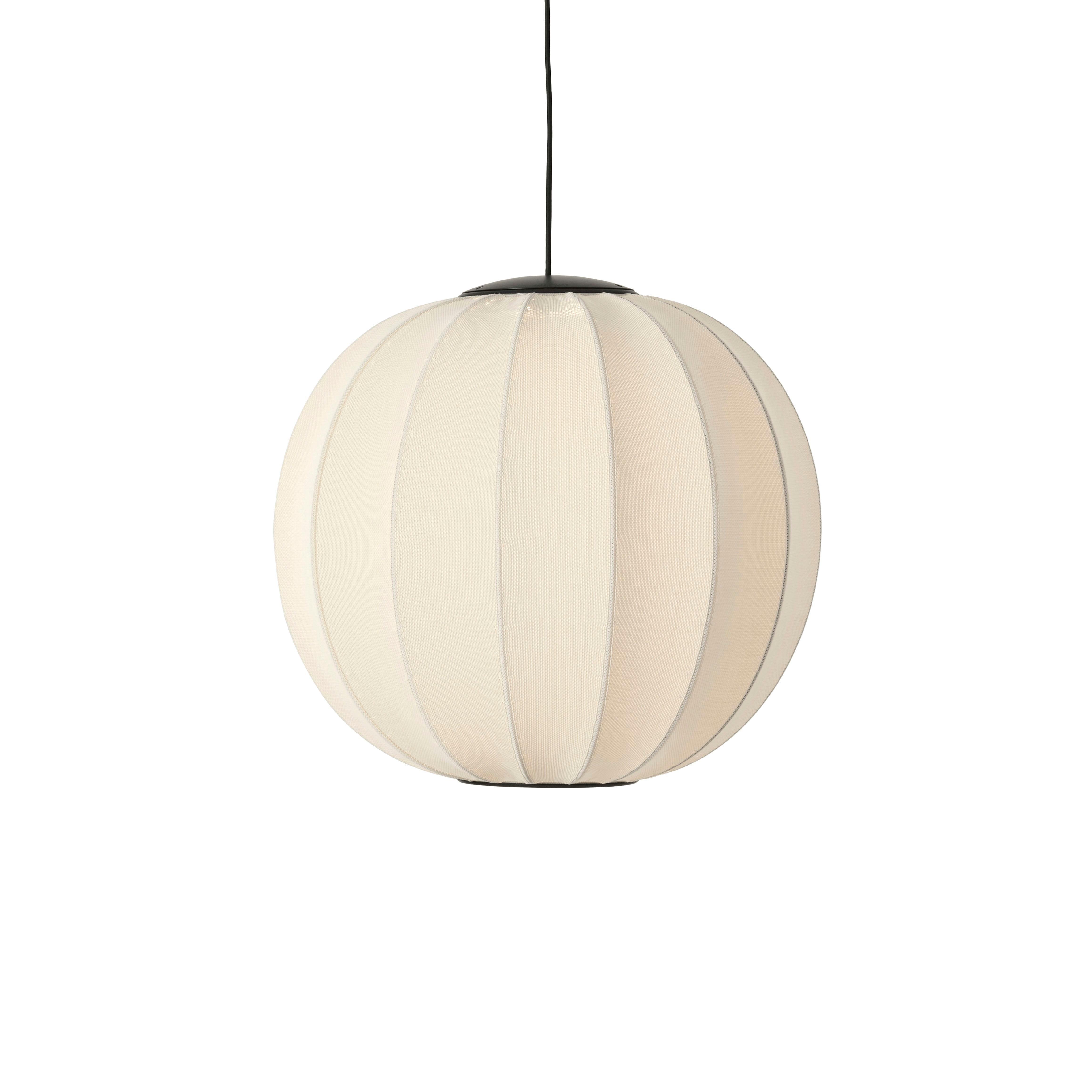 Hanglamp KNIT-WIT ROND parelmoer