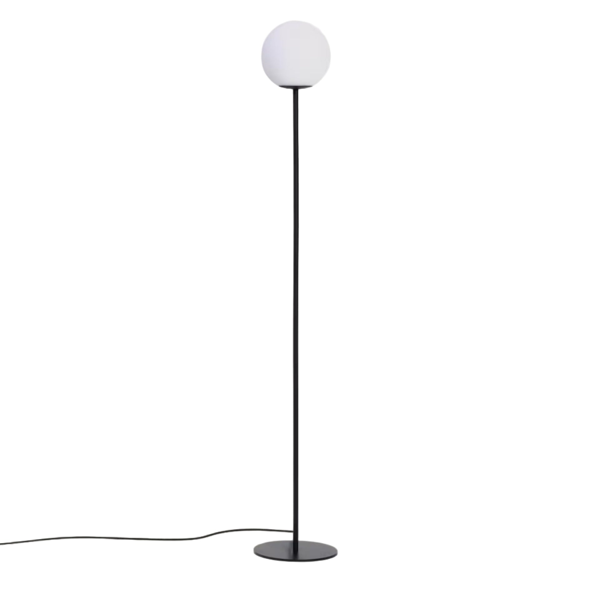 BRISIA black floor lamp