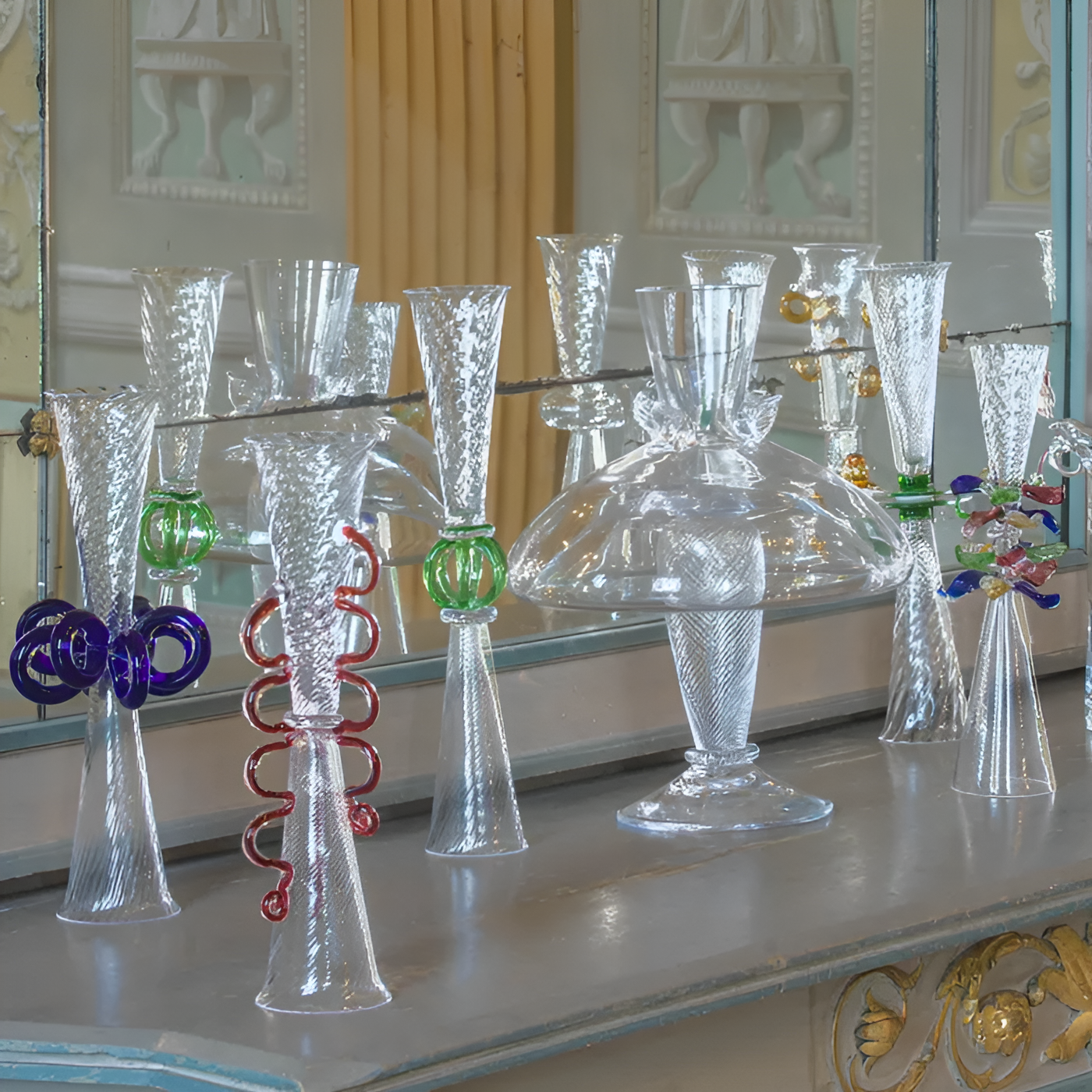 Vase babal inflatable glass