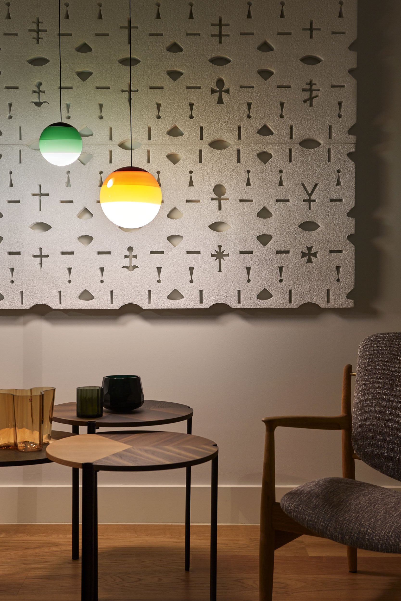 DIPPING Cream Pendant Lamp