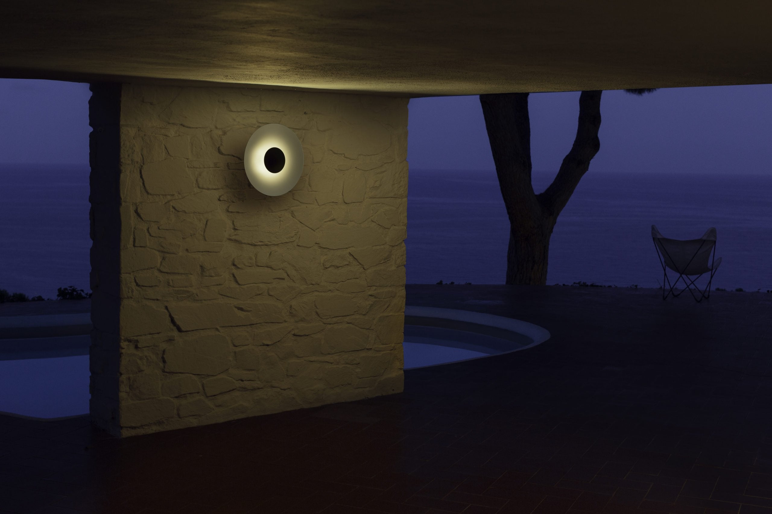 Buitenwandlamp GINGER roestbruin