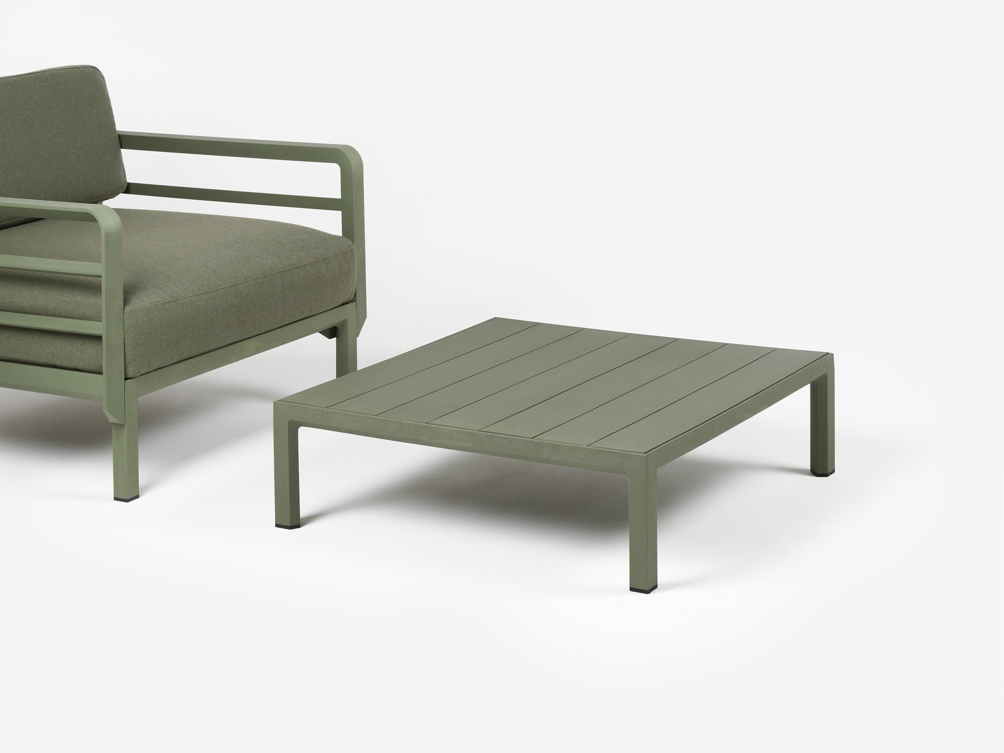 MAXIMO Green Square Outdoor Side Table