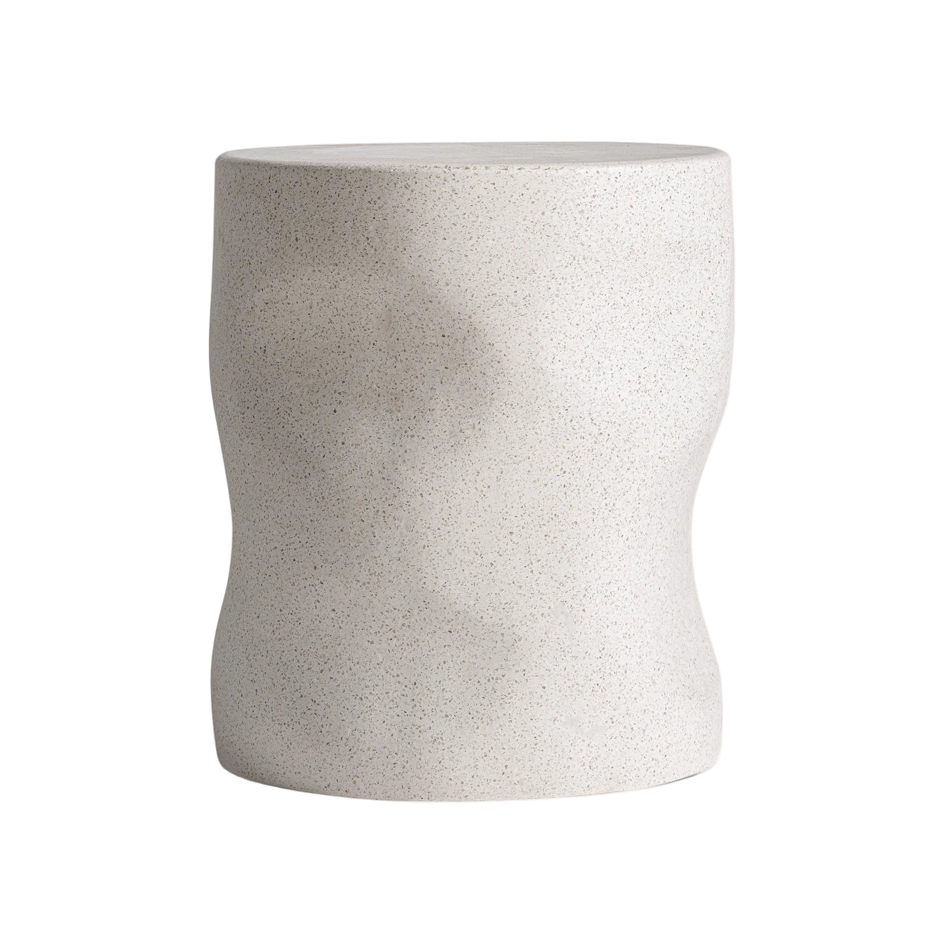DERATH Side Table Cream Terrazzo