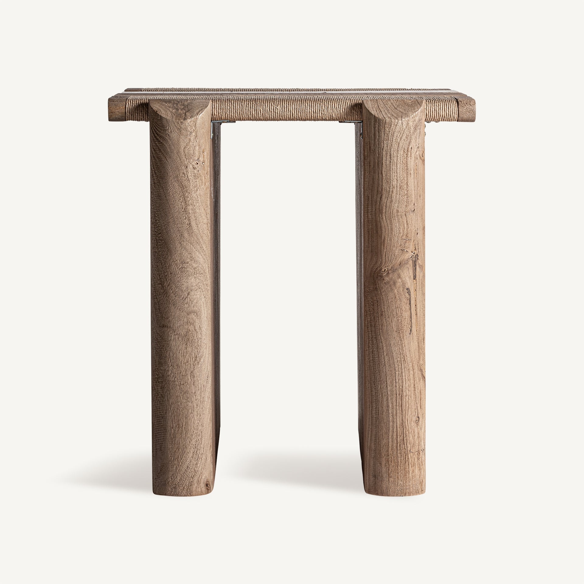 Beistelltisch JACQUARD Mango-Holz mit Marmor