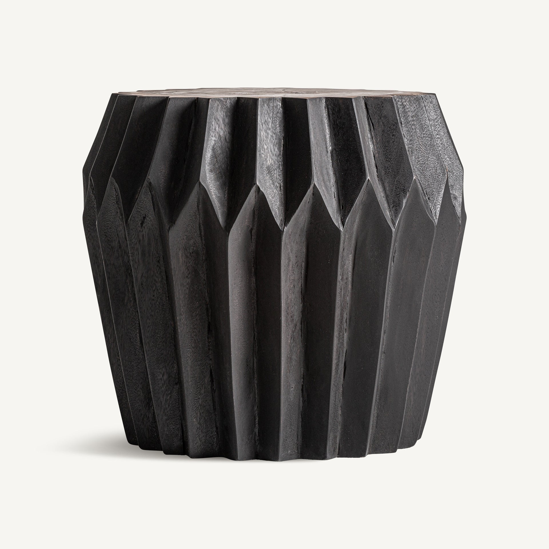 ZAMBIA Side Table Black Suar Wood