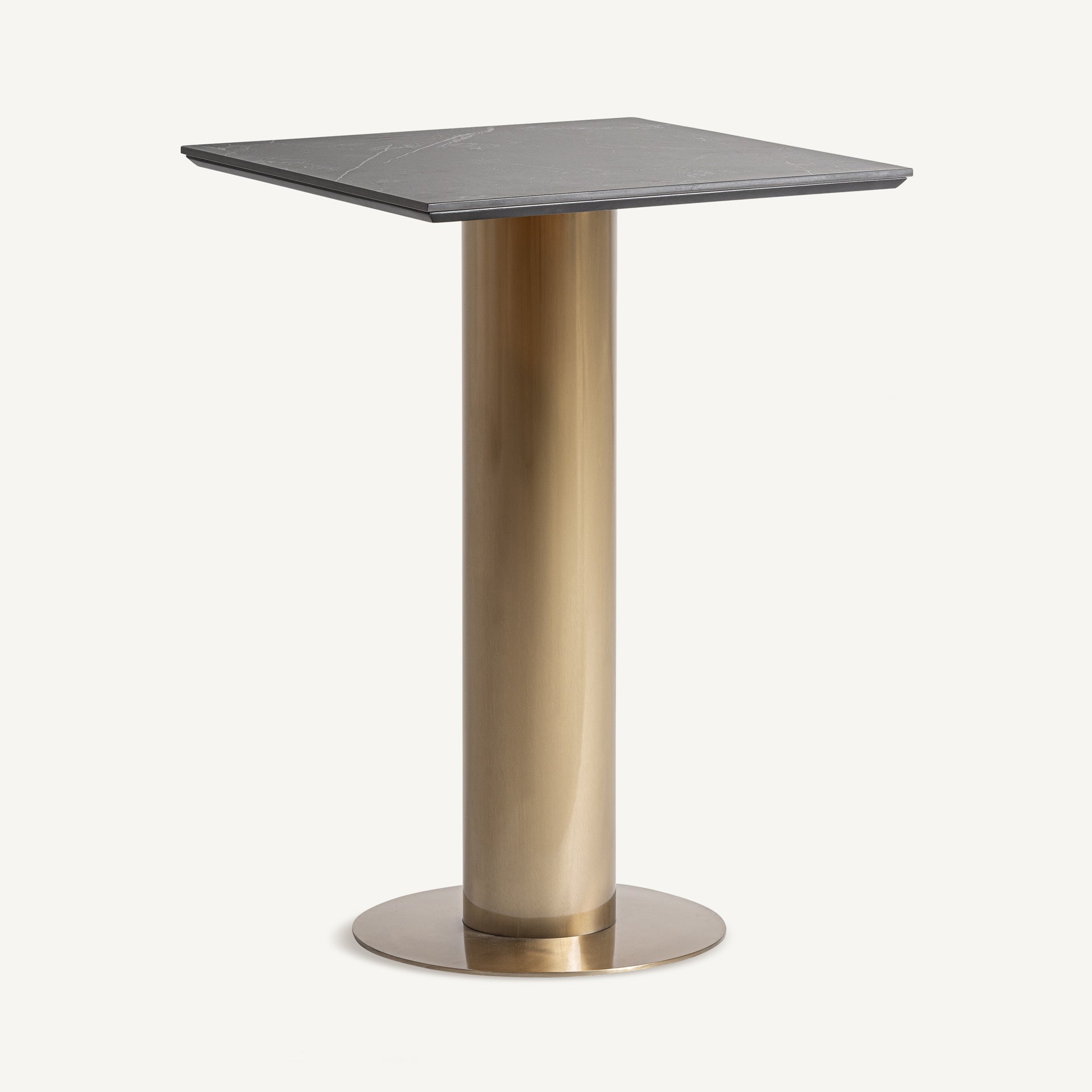 Barkast TASQUE zwart met gouden basis
