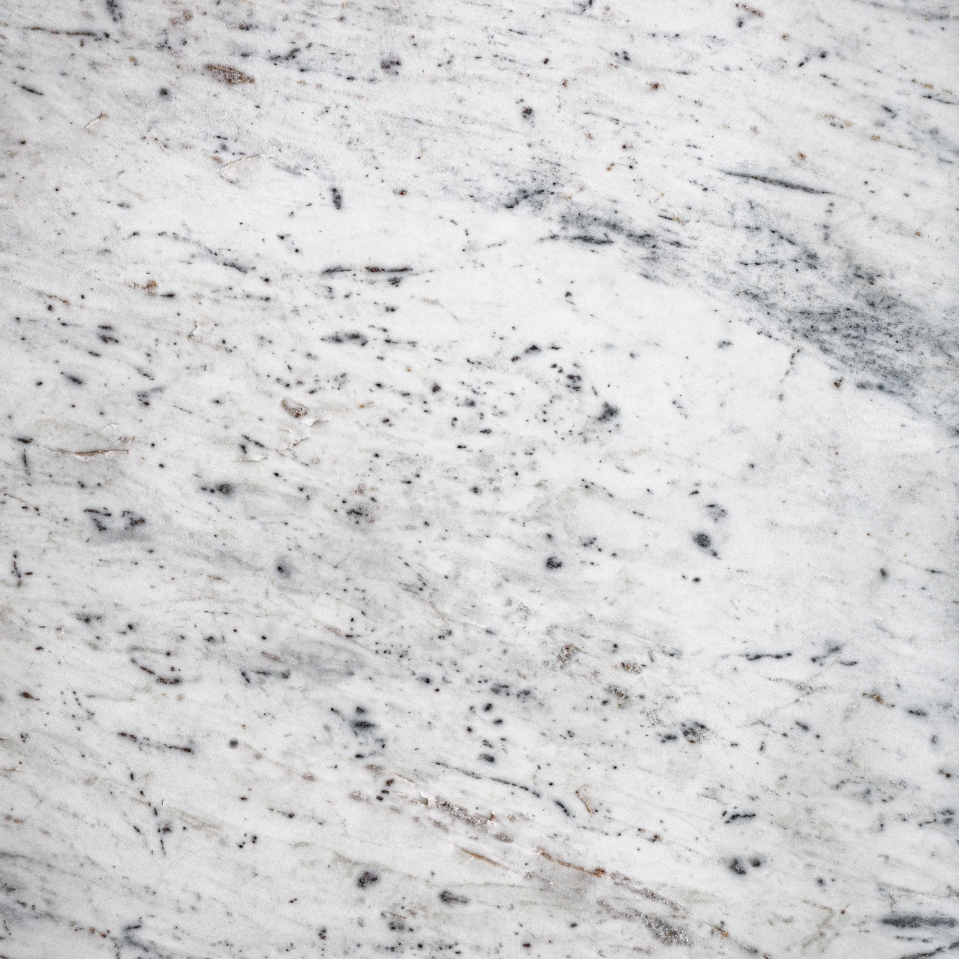 Ronde tafel PLISSÉ van mango-hout met een marmeren blad