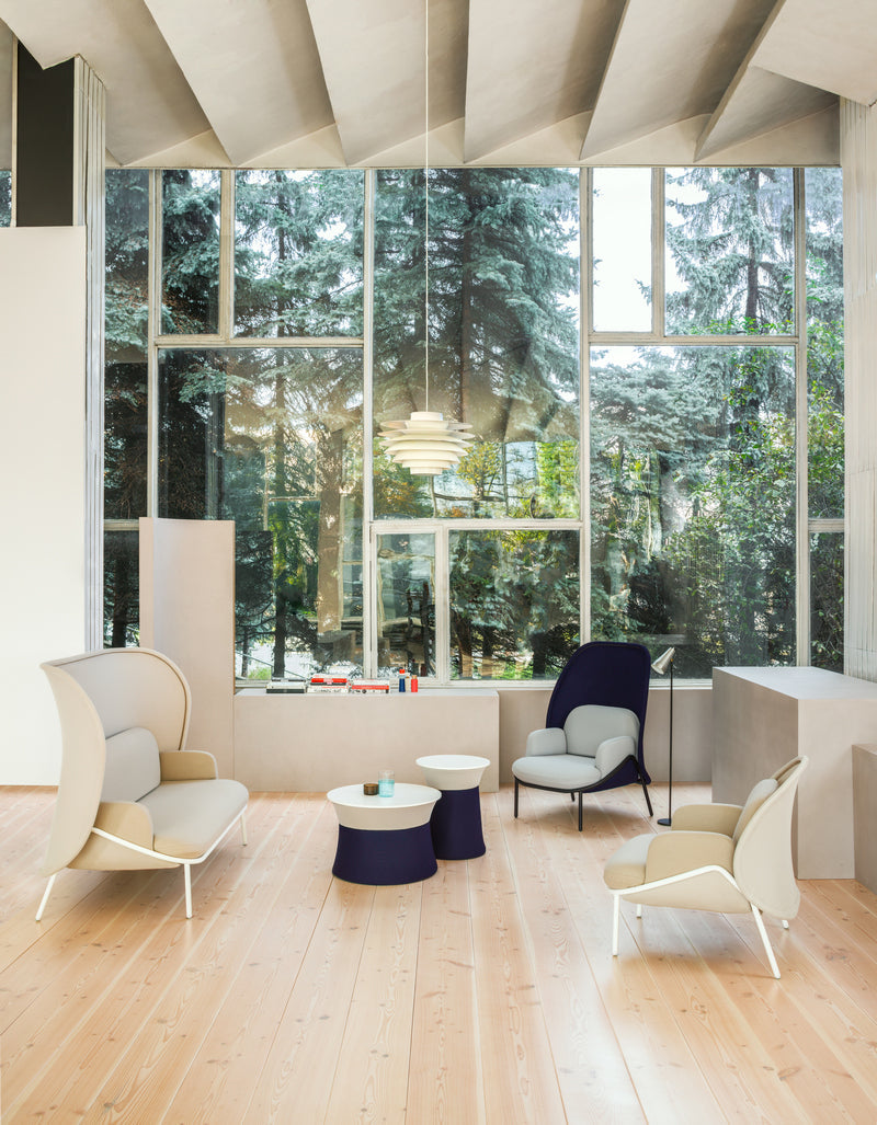 Mesh Sessel Marine Blau