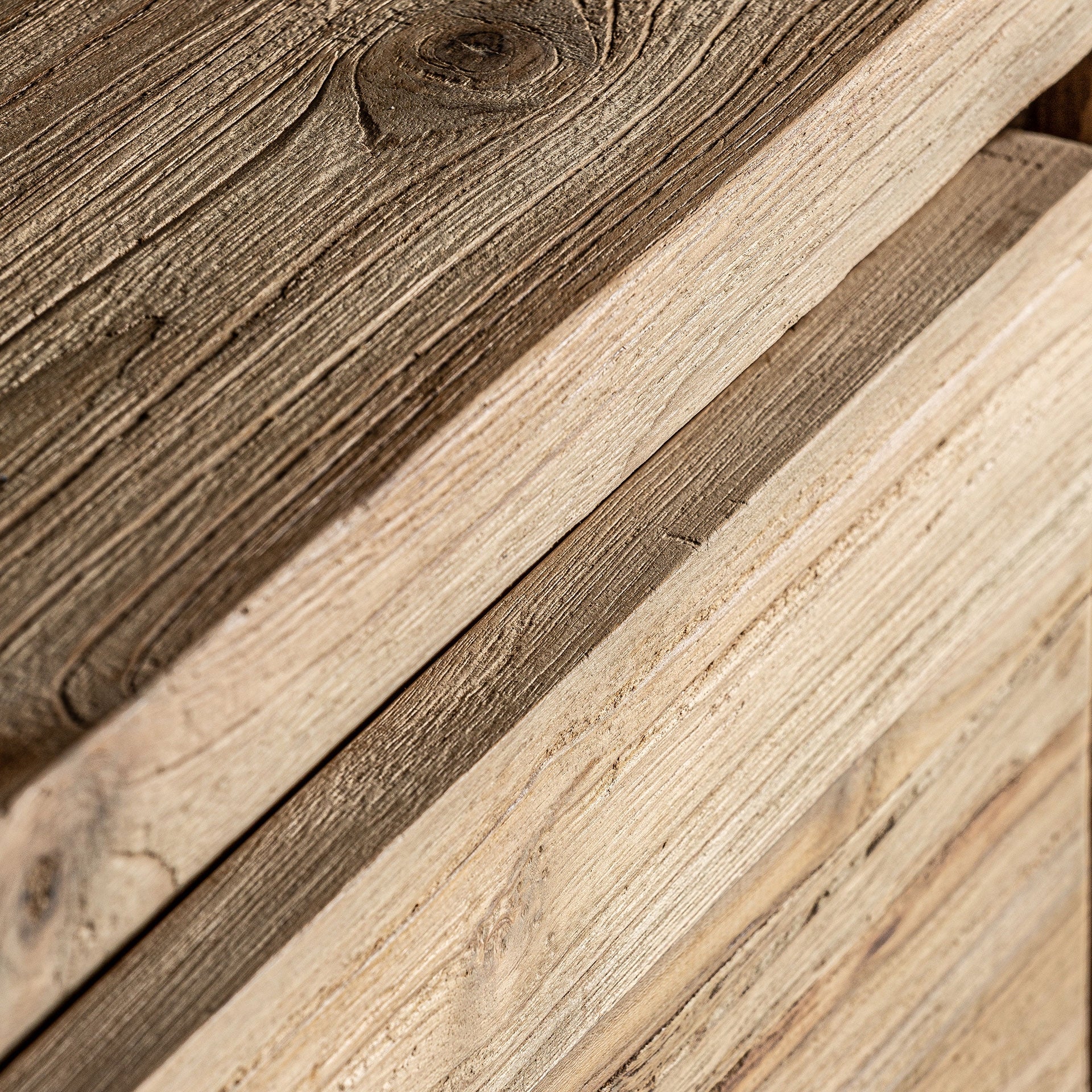 LUX Nightstand Recycled Wood