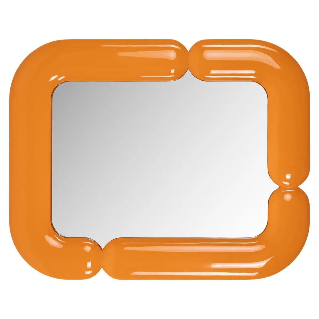 AYLA wall mirror orange