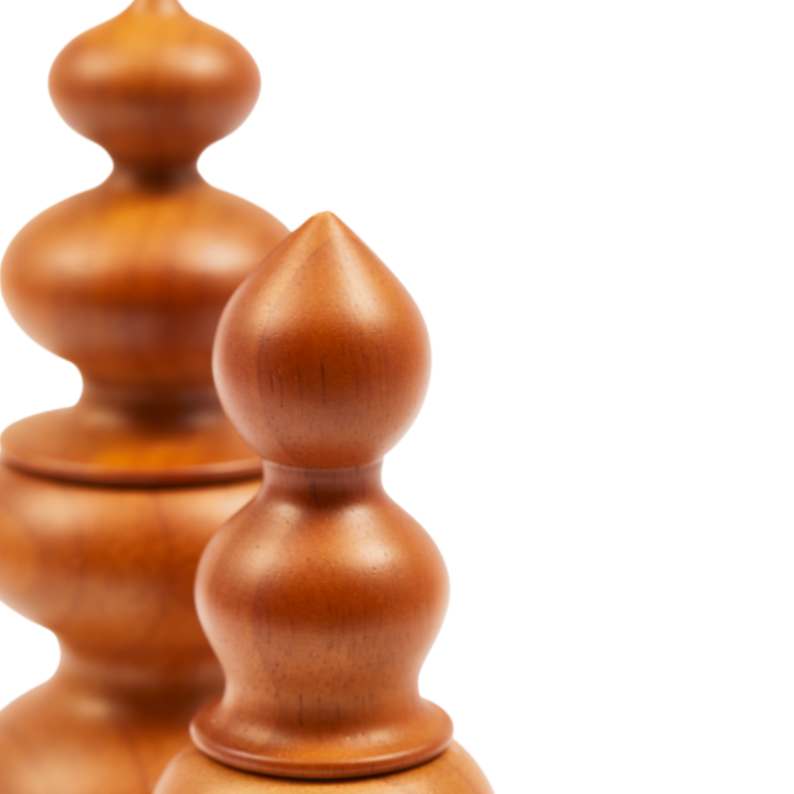 Salz- und Pfeffermühle GRINDER SALT/PEPPER braun