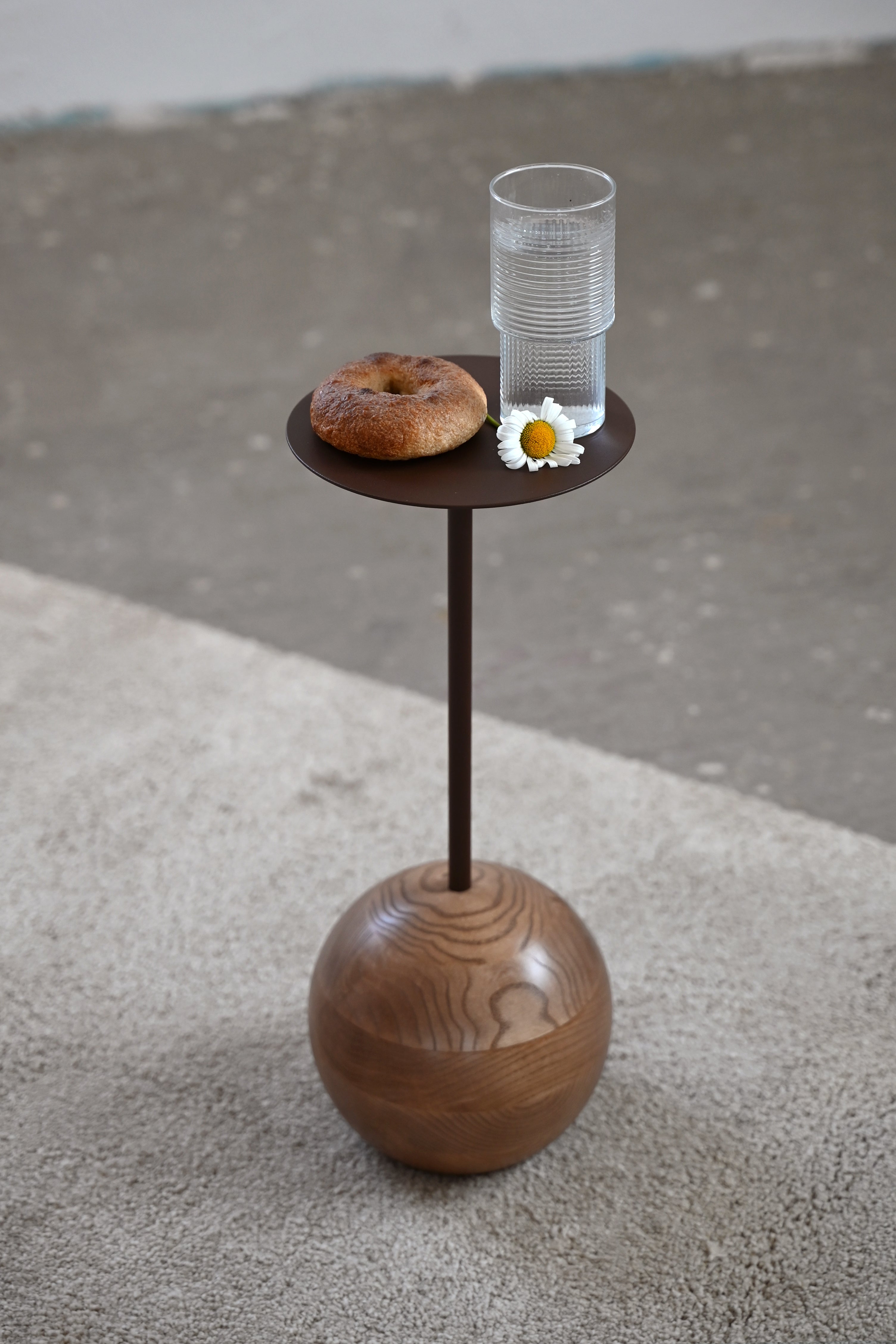 MINI SU salontafel van hout en staal