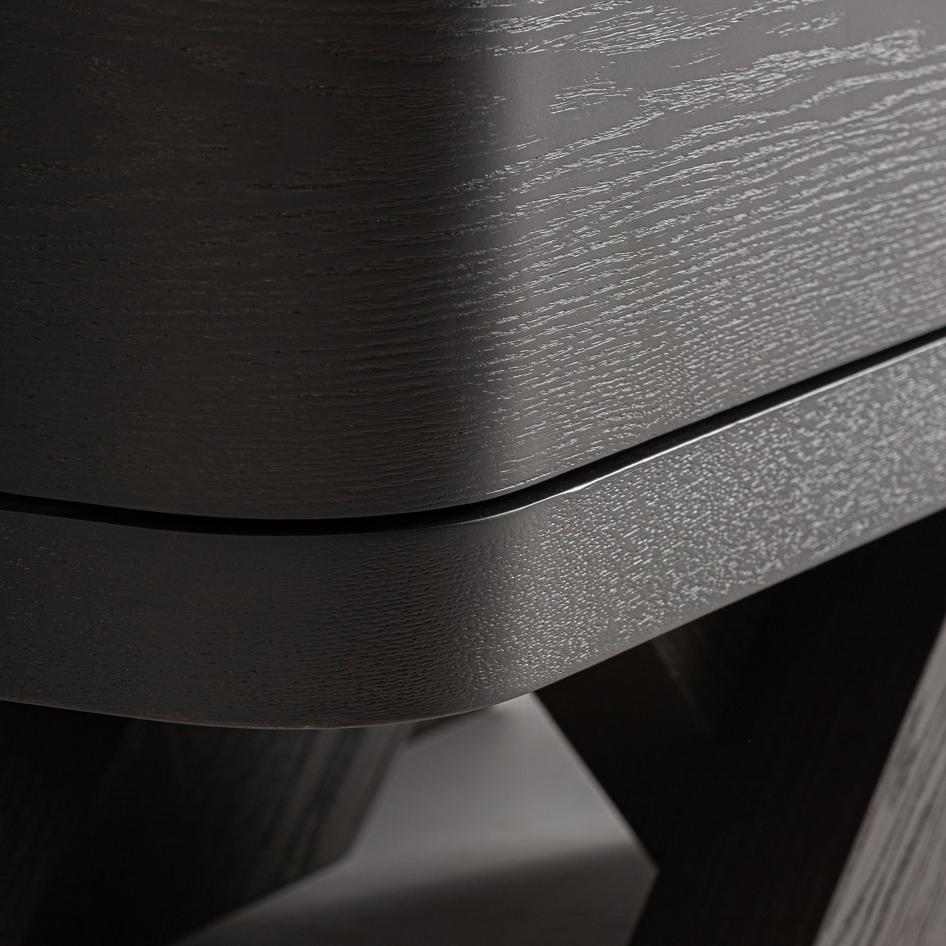 RIZE TV Cabinet Dark Oak Wood