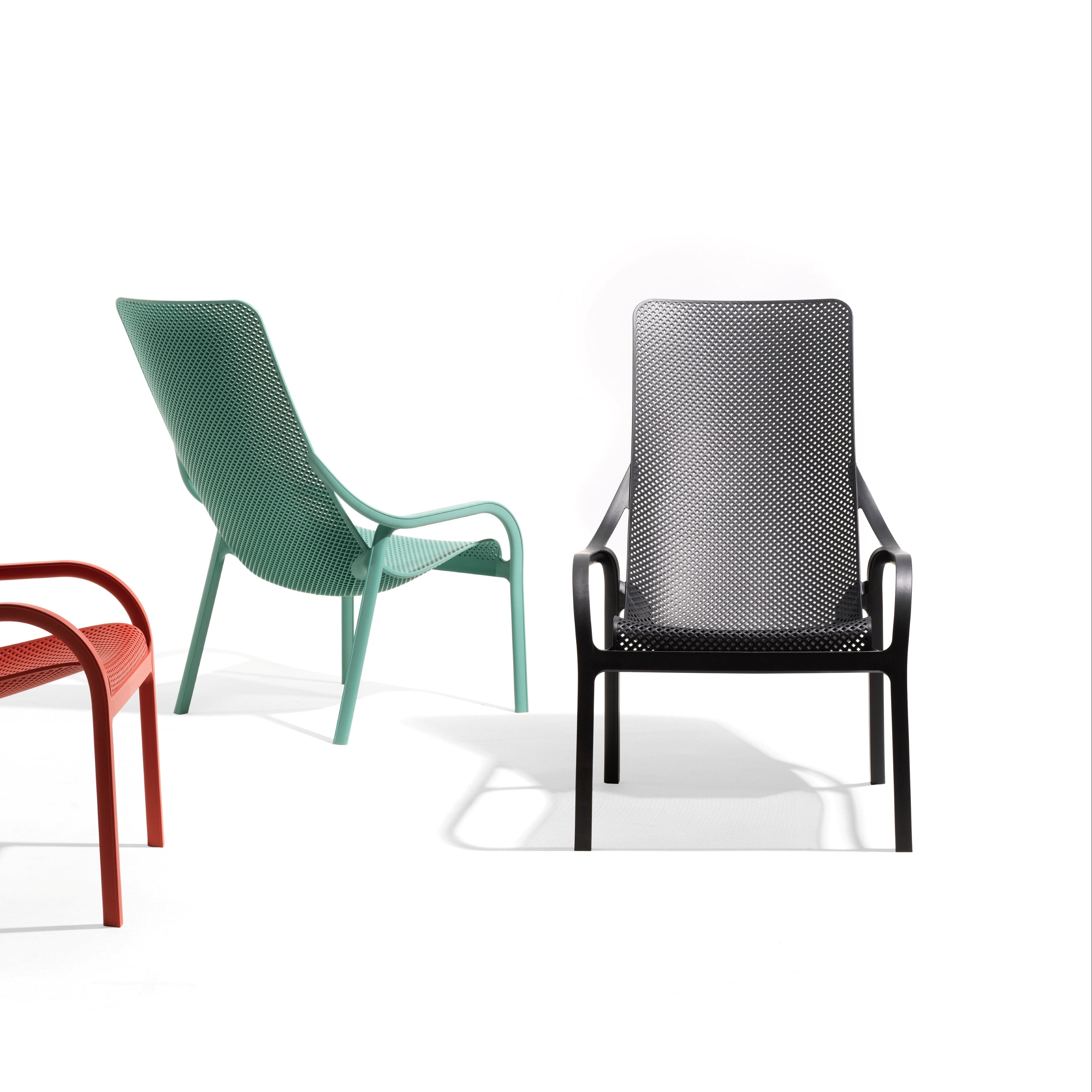 NET taupe outdoor armchair
