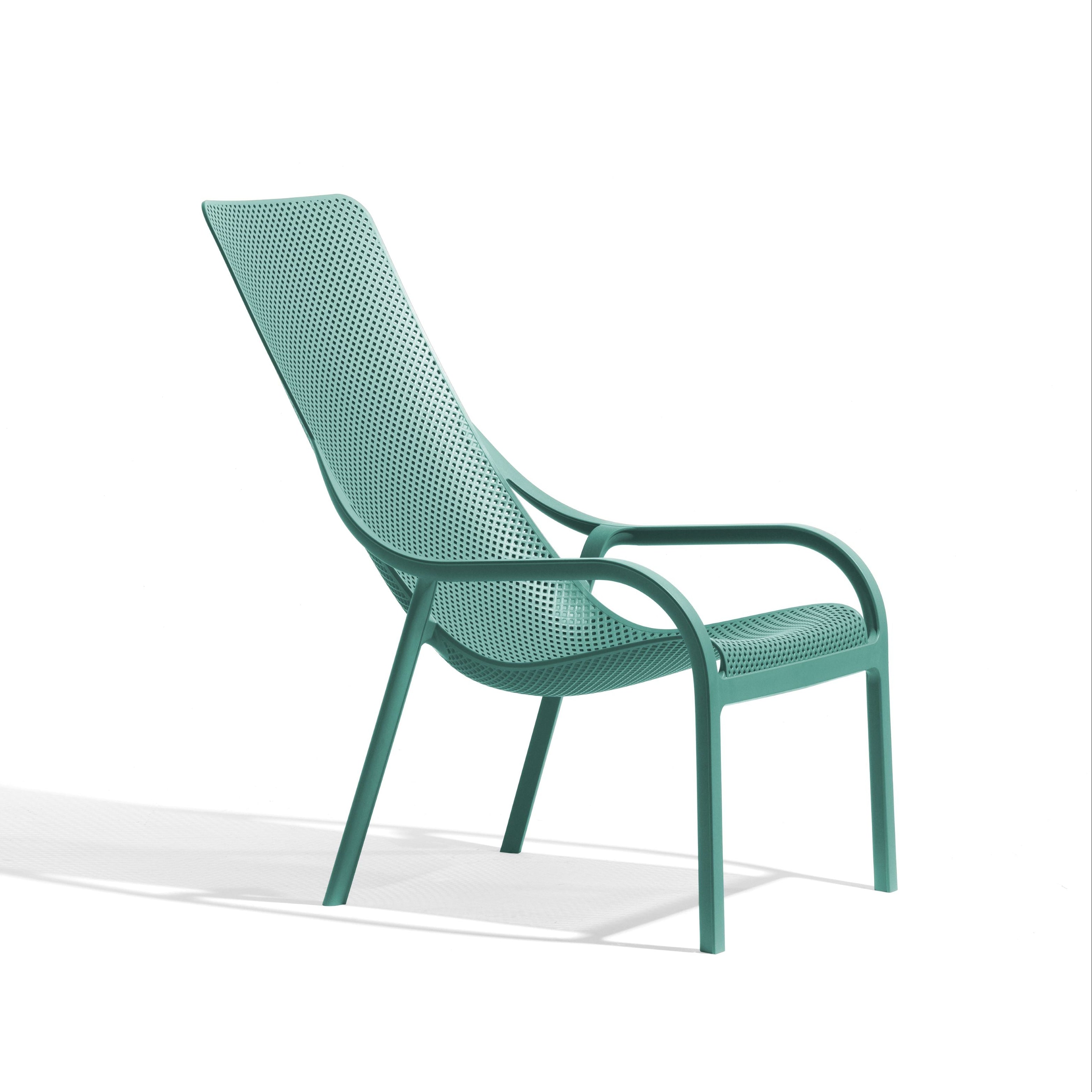 Buitenfauteuil NET turkoois