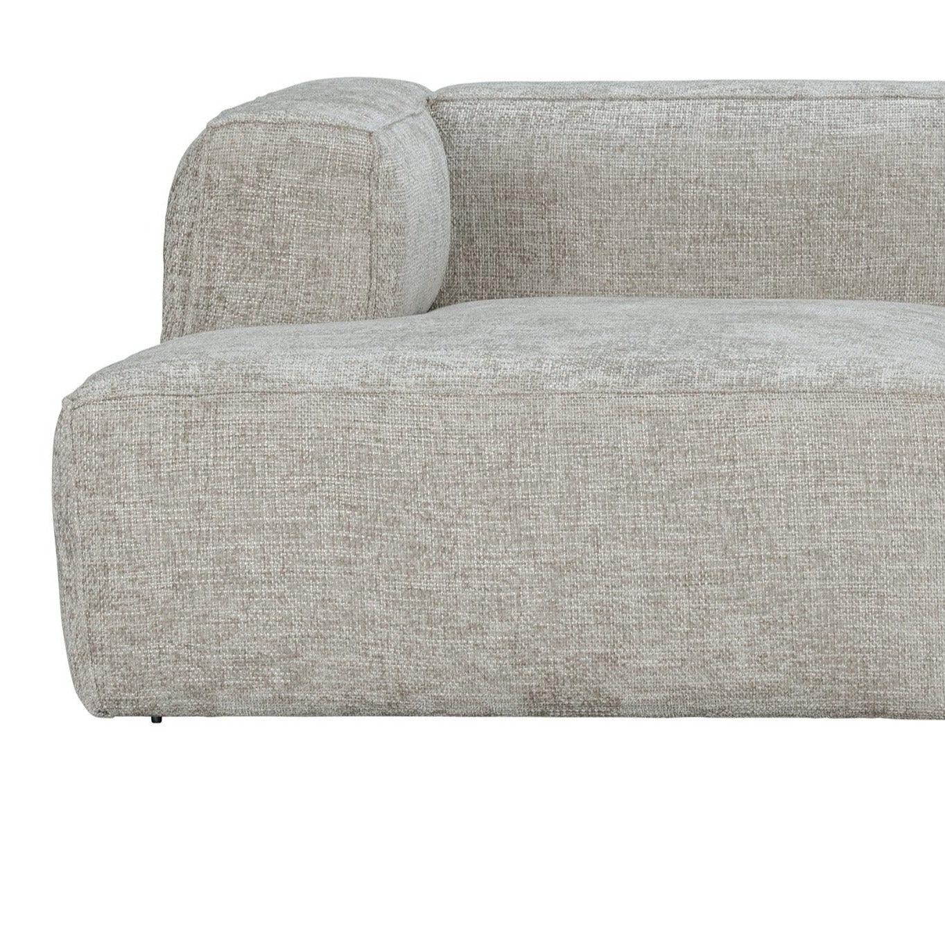 Narożnik lewostronny BEAN jasnobeżowy melanż Woood Exclusive    Eye on Design