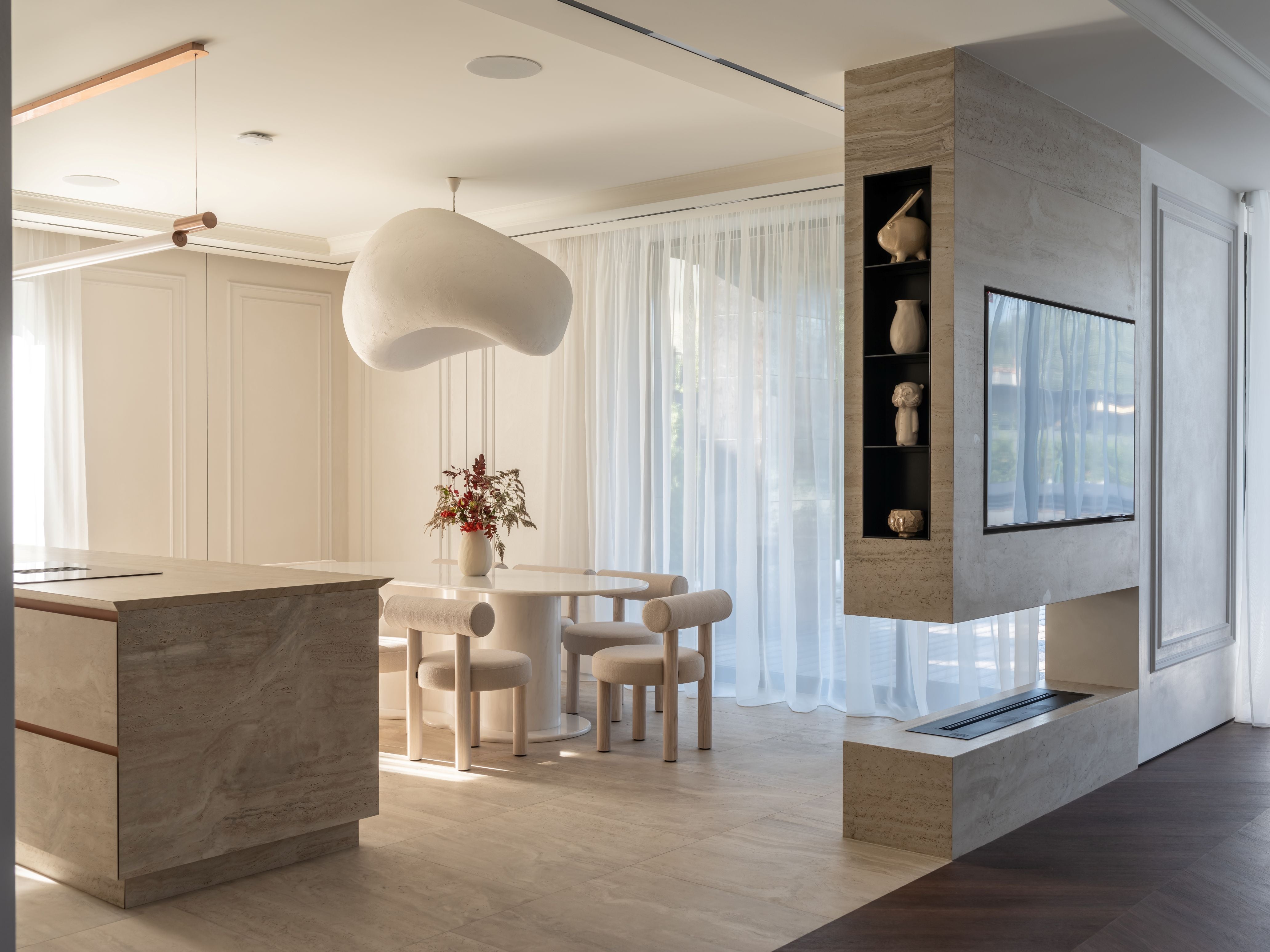 Stoel GROPIUS lichtbeige